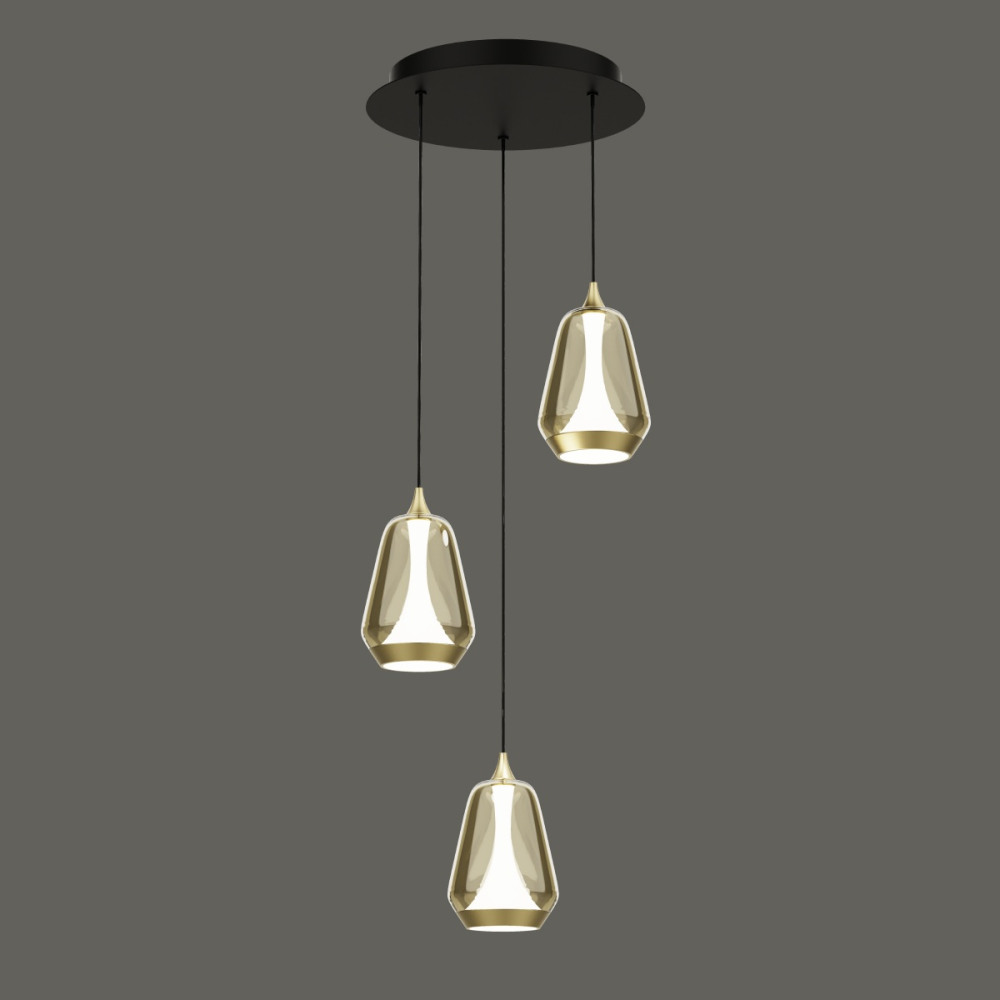 DeLight Collection Подвесной светильник MD24001011 MD24001011-3A brass/champagne 