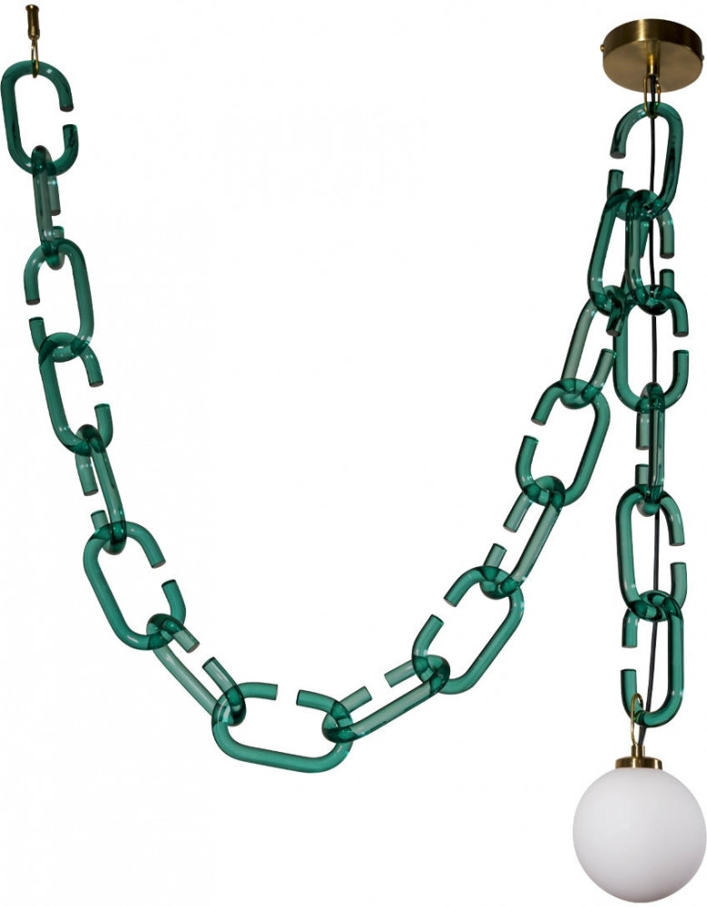 Подвесной светильник Chain 10128C Green 