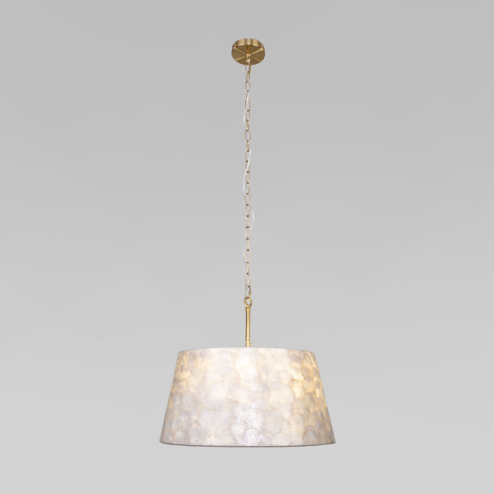 Eurosvet Подвесной светильник Pearl 101013/5 латунь/перламутр 