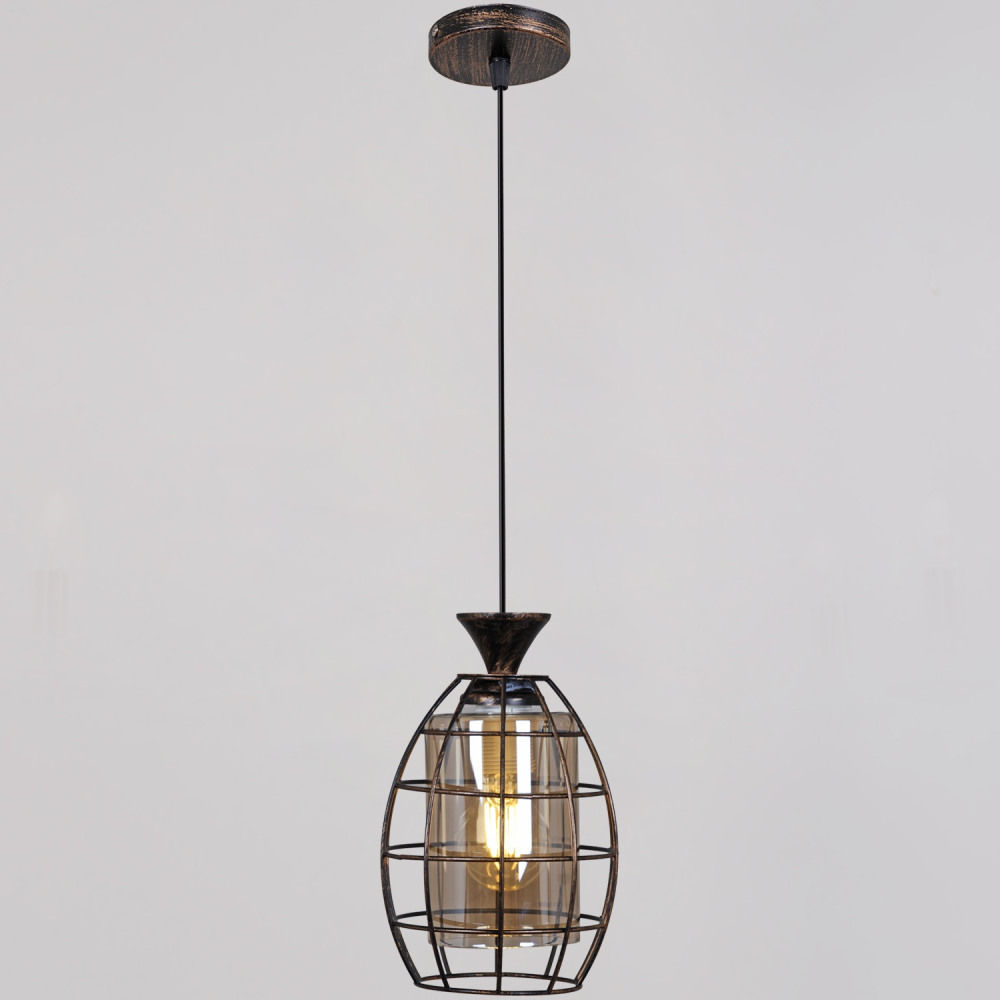 Reluce Подвесной светильник  03525-0.9-01 BK+GD 