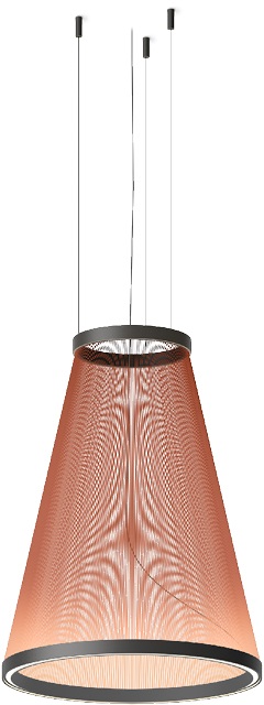 DeLight Collection Подвесной светильник 10200P 10200P/AS red/black 