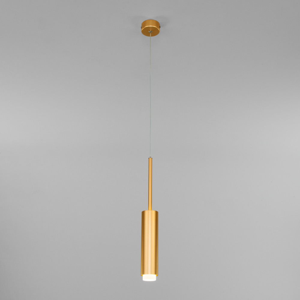 Eurosvet Подвесной светильник Dante 50203/1 LED матовое золото 