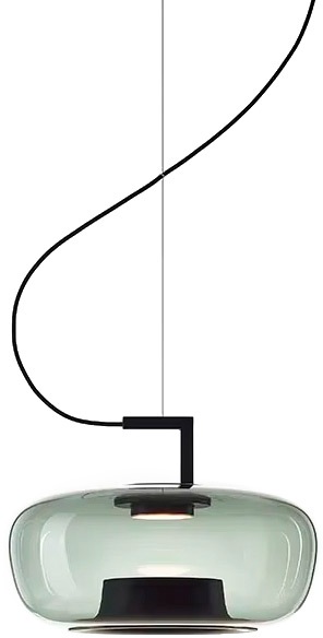 DeLight Collection Подвесной светильник 8871 8871P/C L black/light green 