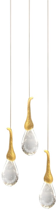 DeLight Collection Подвесной светильник Seed OMG07287-3 gold 