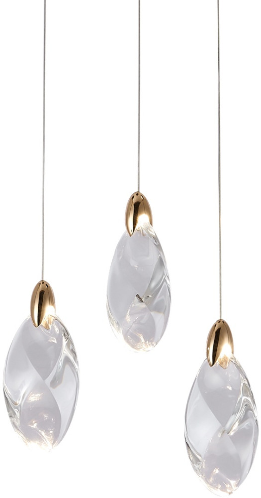 DeLight Collection Подвесной светильник OD2440 OD2439-3 gold/clear 