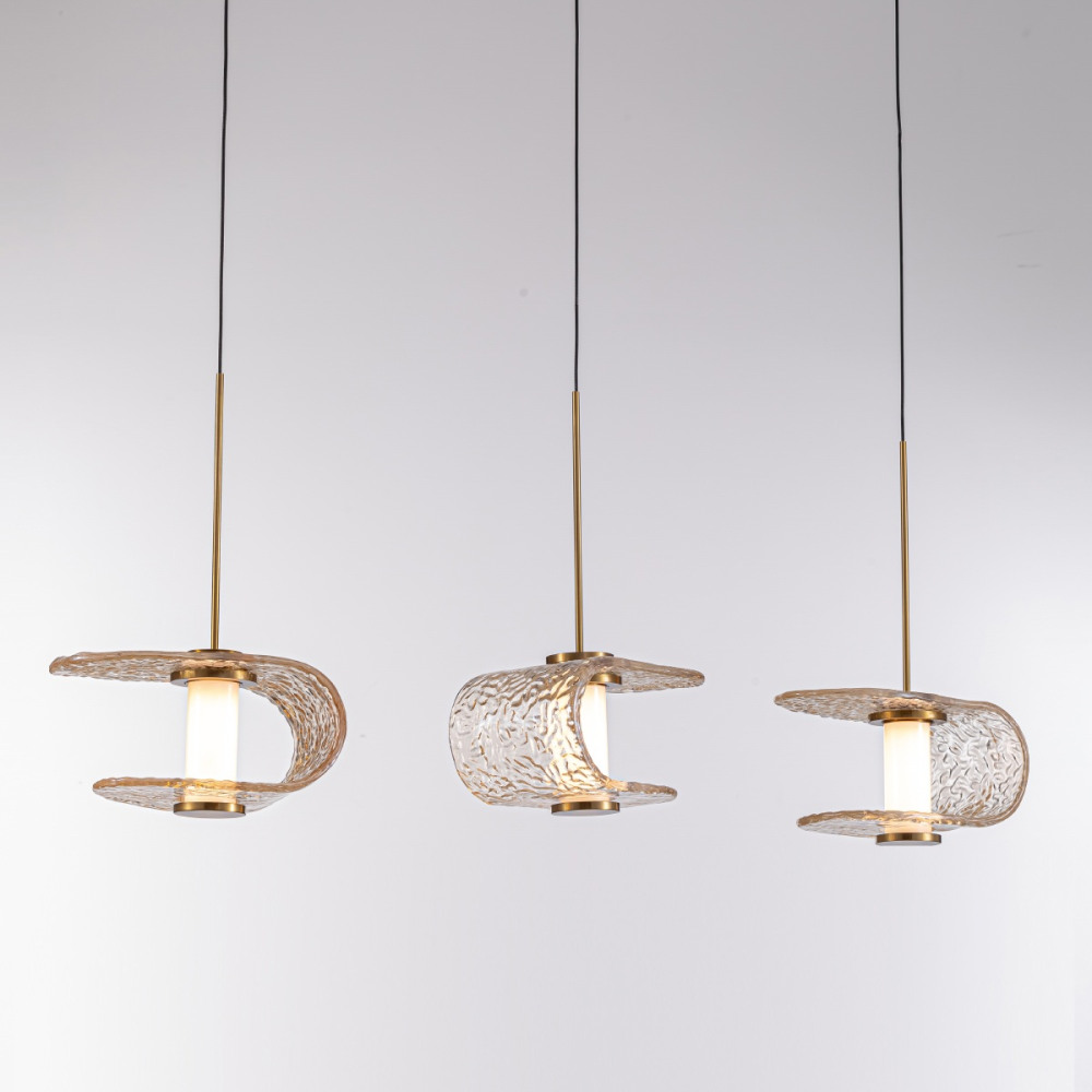 DeLight Collection Подвесной светильник MD24020901 MD24020901-3B gold/cognac 