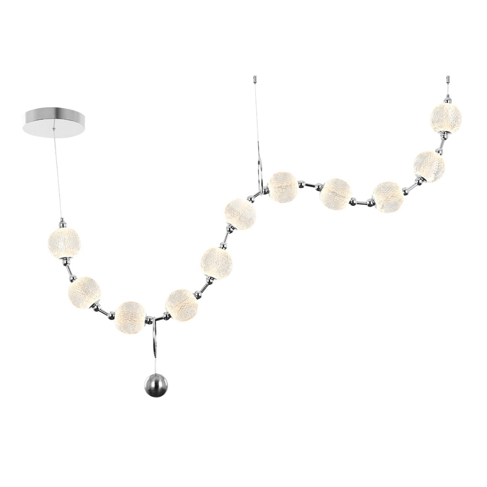 DeLight Collection Подвесной светильник Elliot Diamante MD20001012-11A chrome 