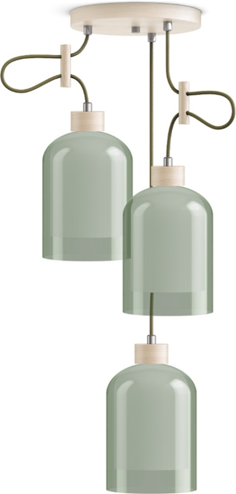 33 Идеи Подвесной светильник  PND.121.03.02.023.BW-S.26.GC-S.27.WH 