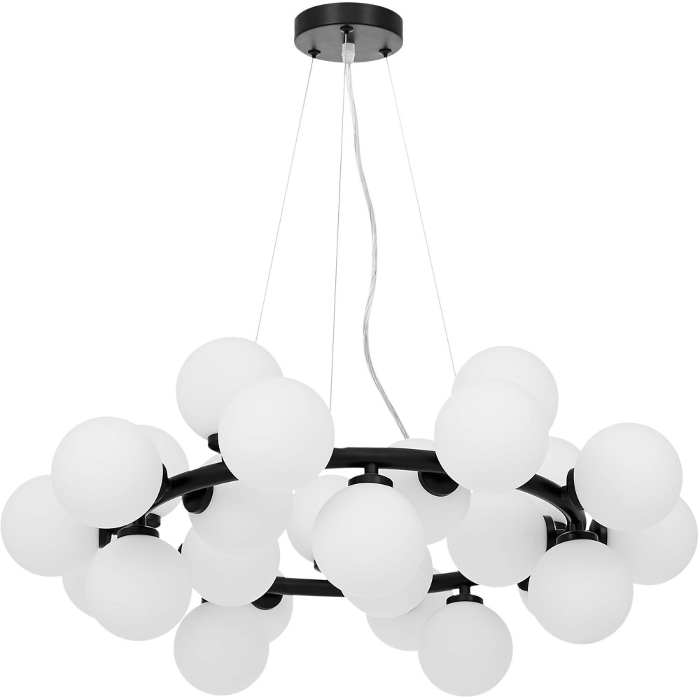 Lumina Deco Подвесной светильник Marsiada LDP 6033-25 BK 