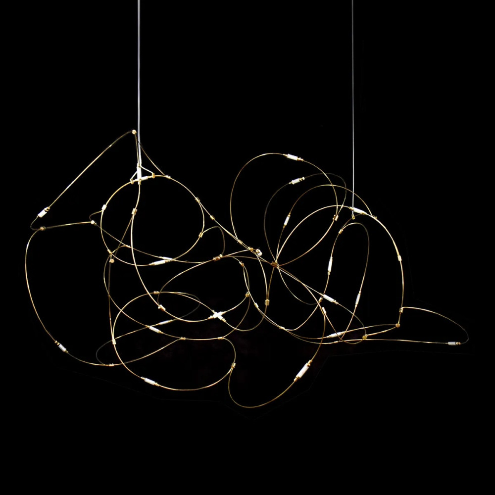 DeLight Collection Подвесной светильник 10154P 10154P/L1500 gold 