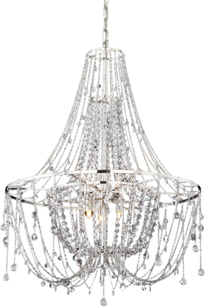 DeLight Collection Подвесной светильник P168288 P168288M chrome 