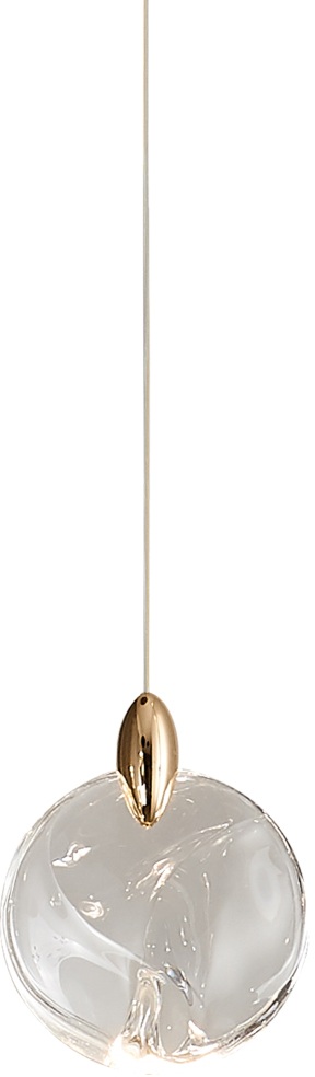 DeLight Collection Подвесной светильник OD2440 OD2440-1 gold/clear 