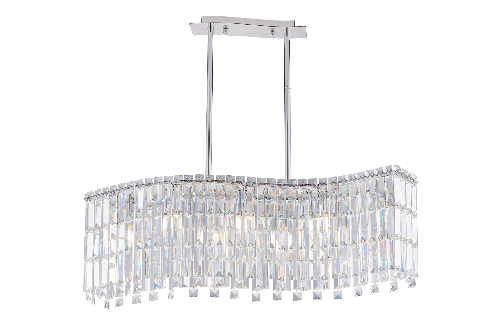 2670R/5A CHROME+CLEAR (1) Люстра NW # 