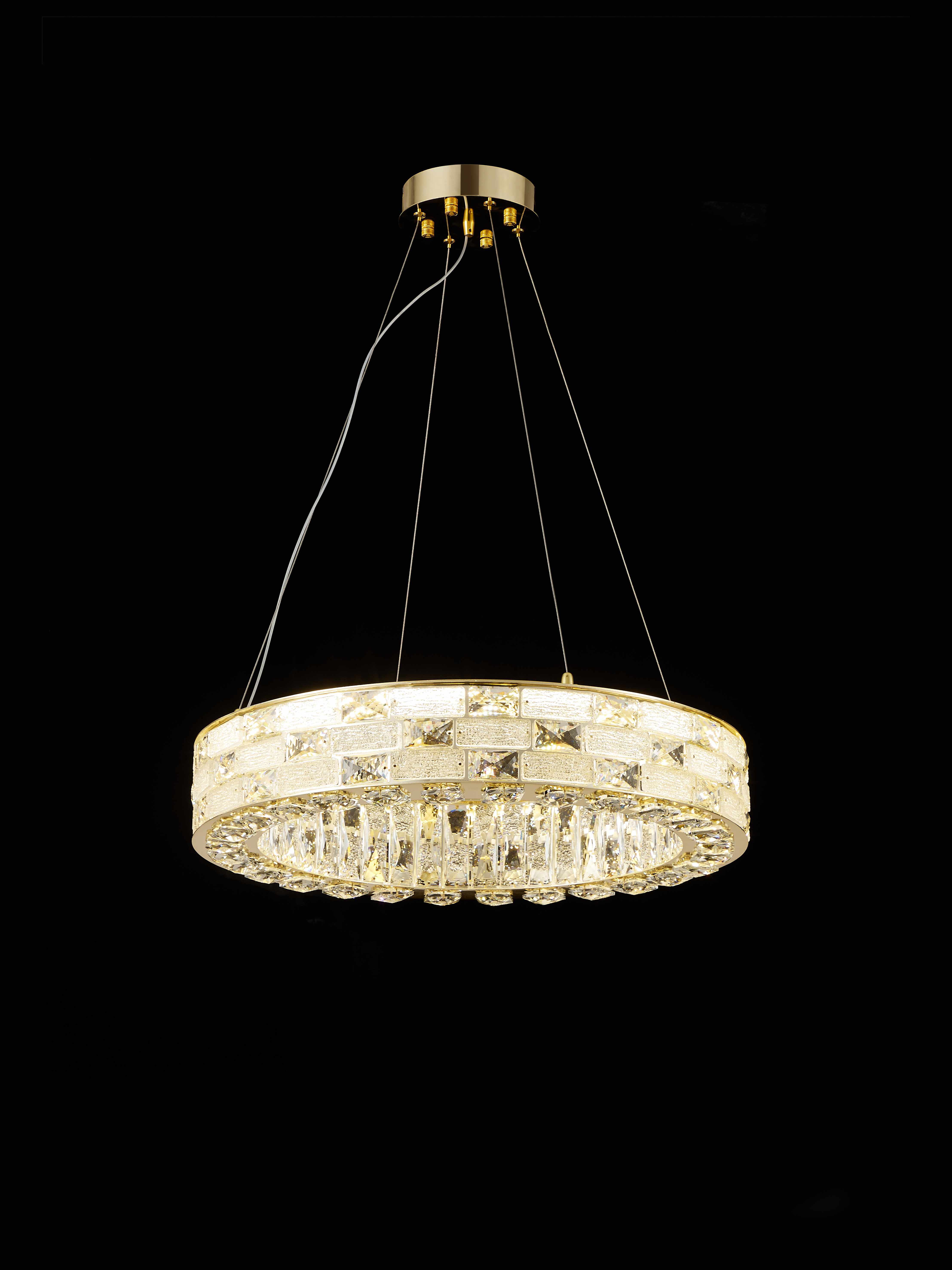 E75-ф600*H120 H GOLD (1) Люстра NW 