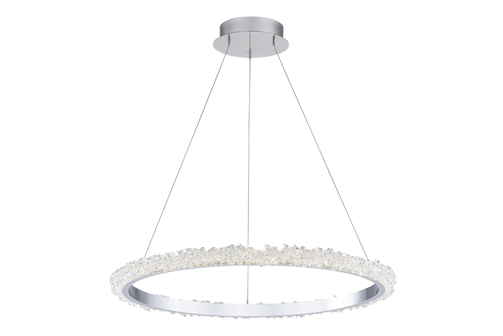 7299-1C65 CHROME+FINISH+CLEAR CRISTALL (1) Люстра NW 