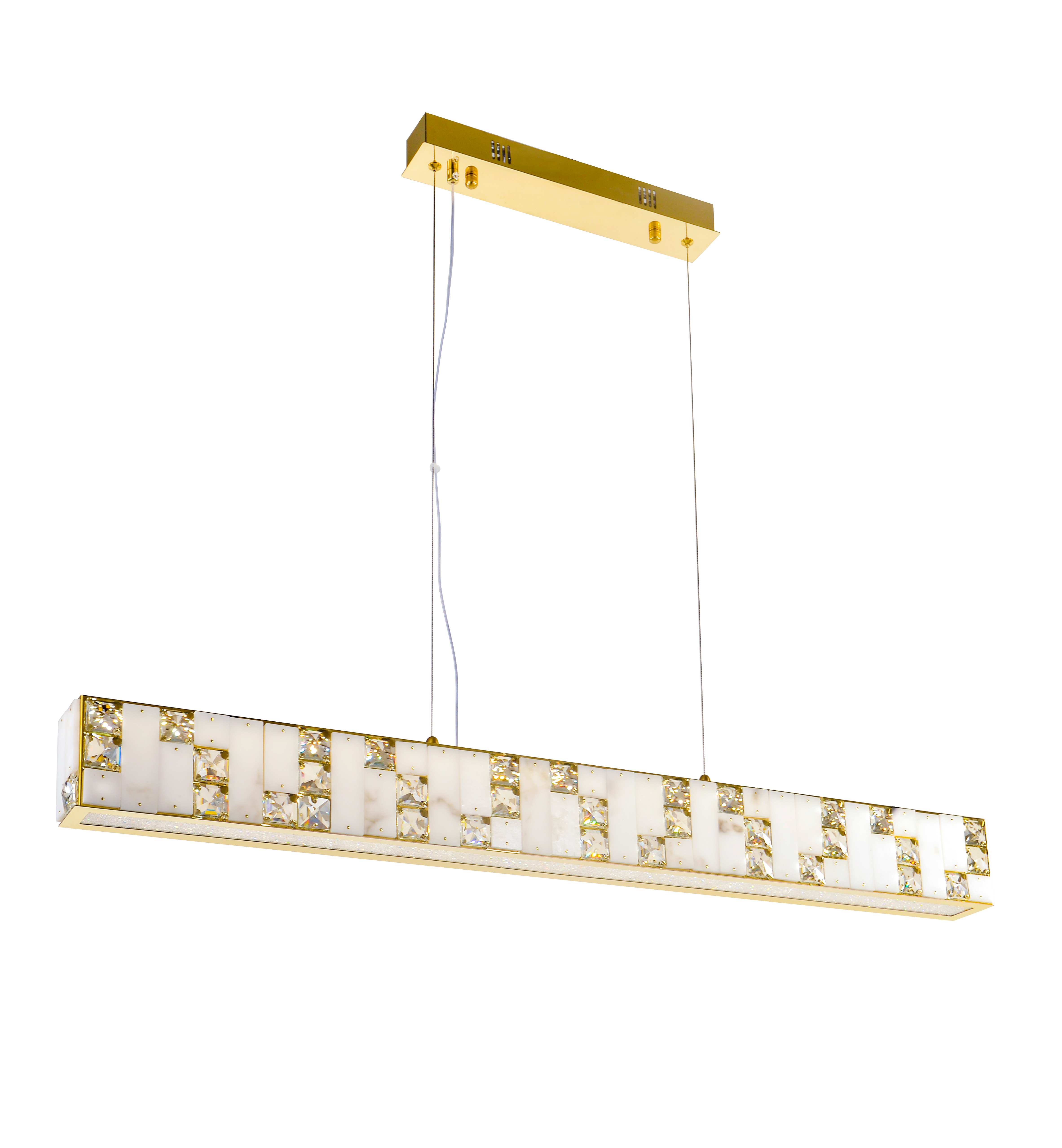 6029E/36W GOLD+CLEAR (1) Люстра NW 