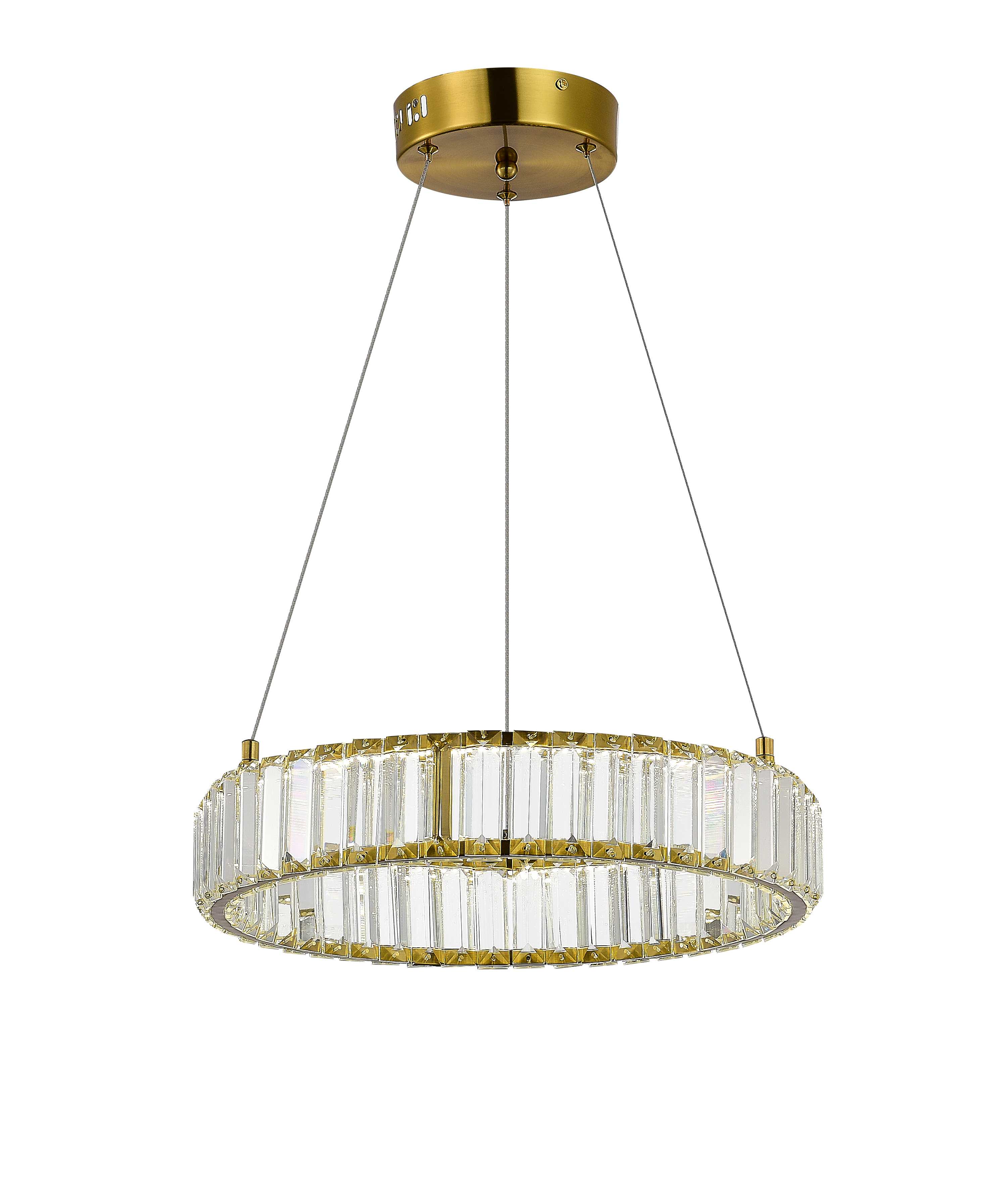 D2107-DW-40 BRASS (1) Люстра NW 