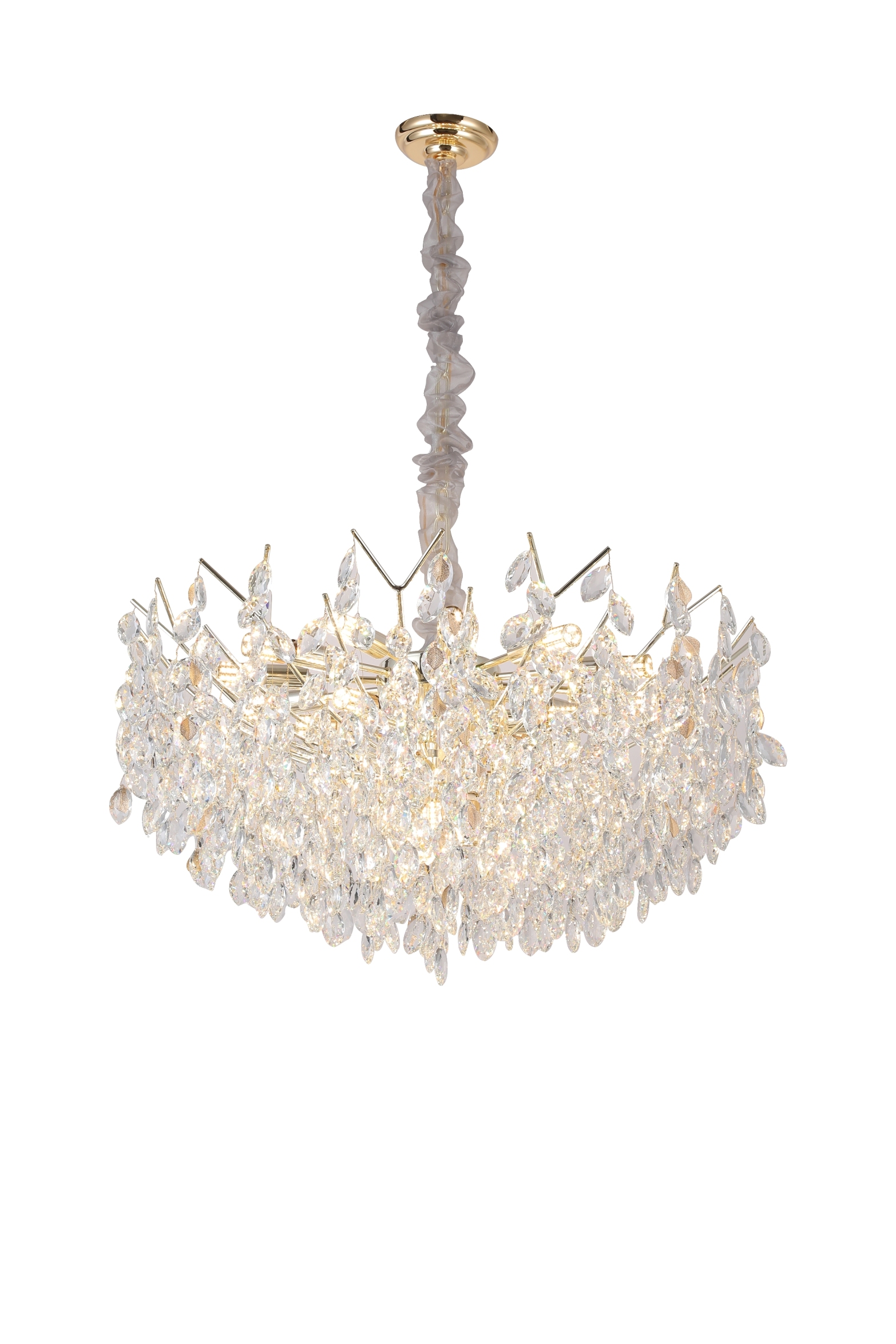 516-800GD GOLD (1) Люстра (в 2-х коробках) NW 