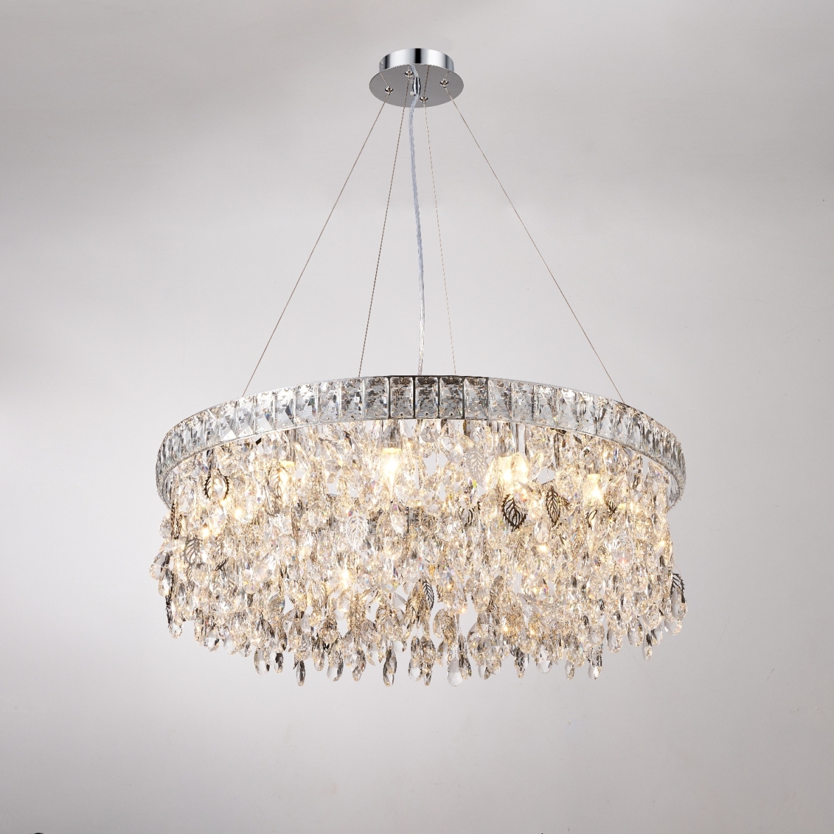 NW039-ф800*H260(1200) NEW 25 CHROME (1) Люстра NW 