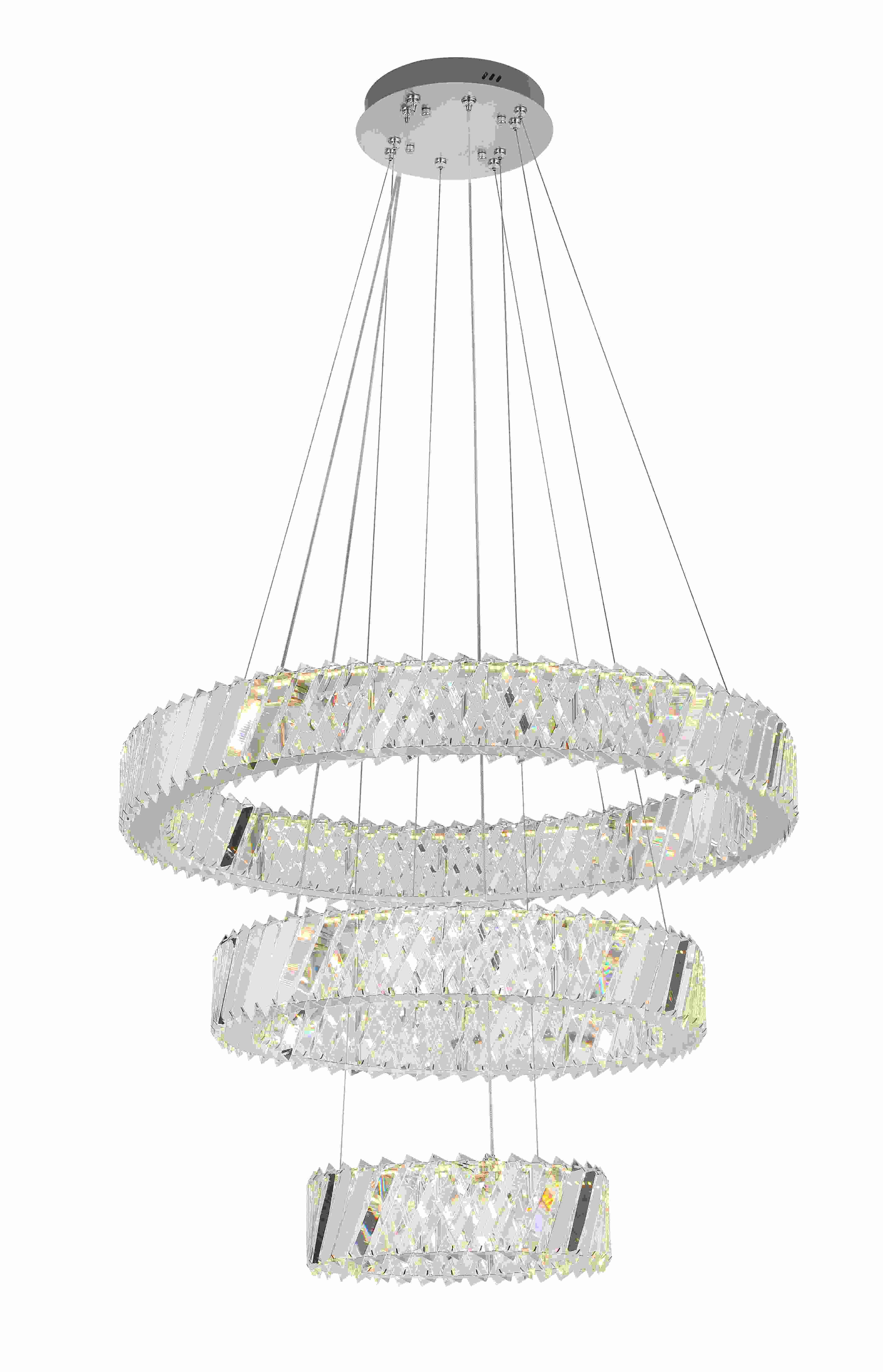 105PLSK/D800+600+400BC SAND NICKEL (1) Люстра NW # 