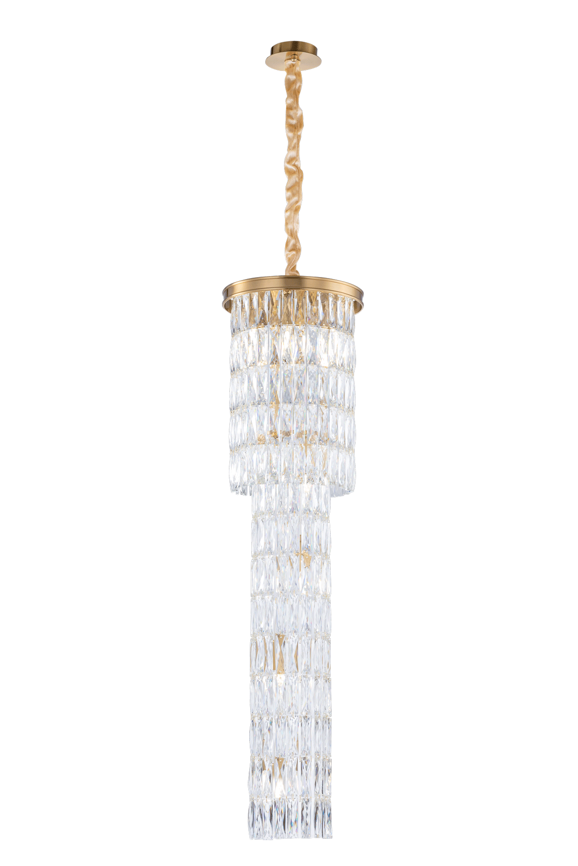 2727P/8A PLATING BRASS+CLEAR (1) Люстра NW # 