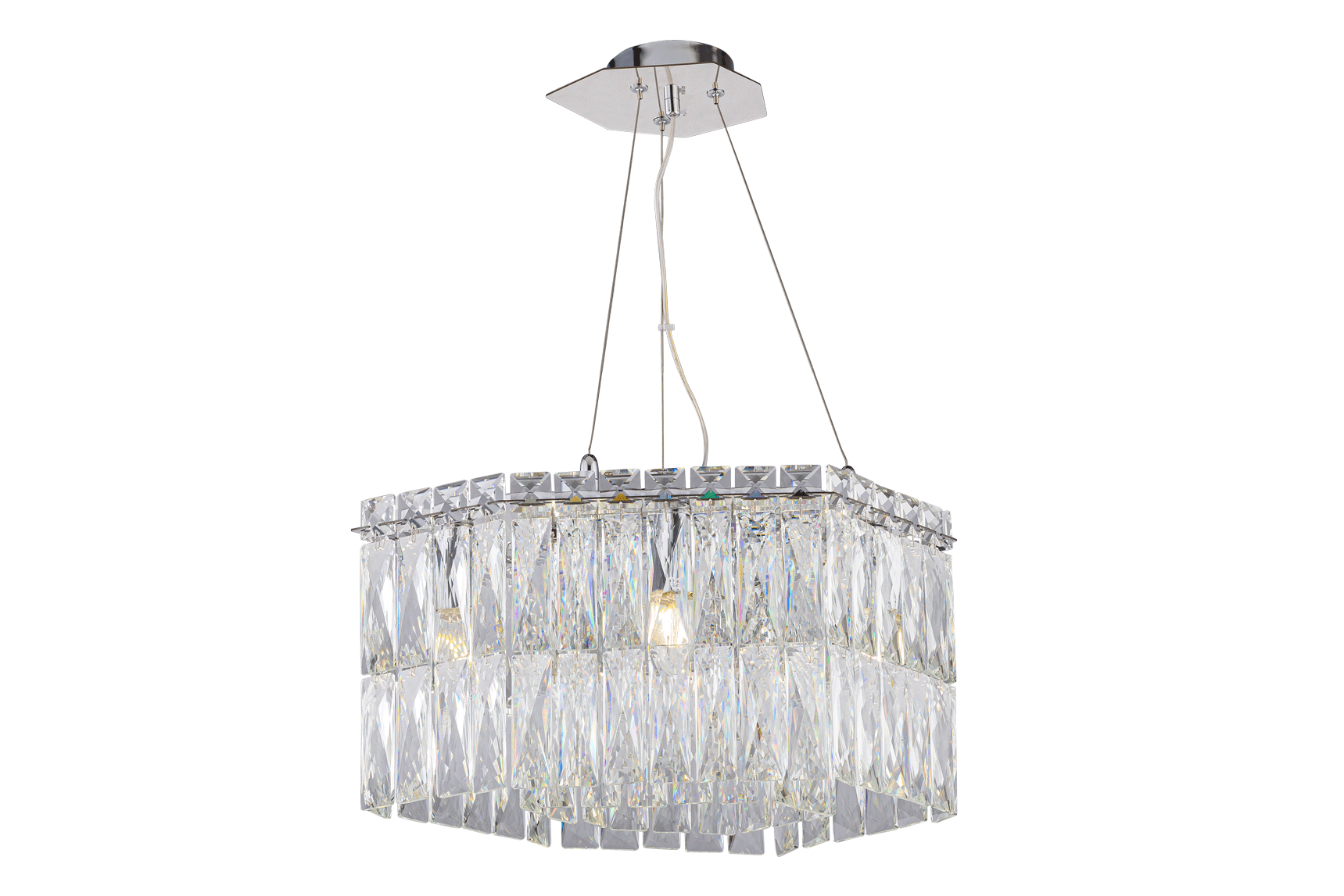 2651R/5A CHROME+SILVER+CLEAR (1) Люстра NW # 