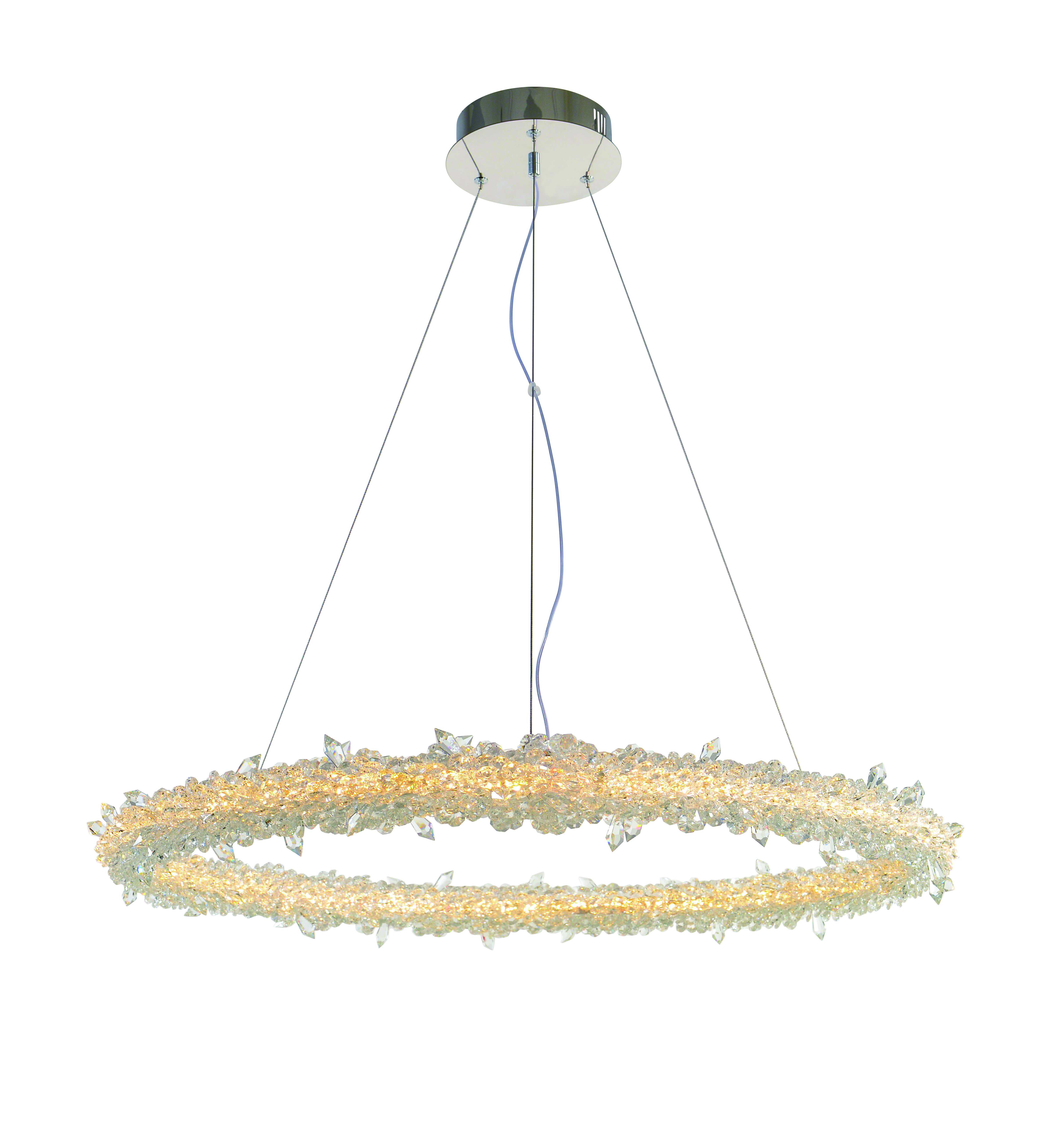 2837R/70W CHROME+CLEAR (1) Люстра NW # 