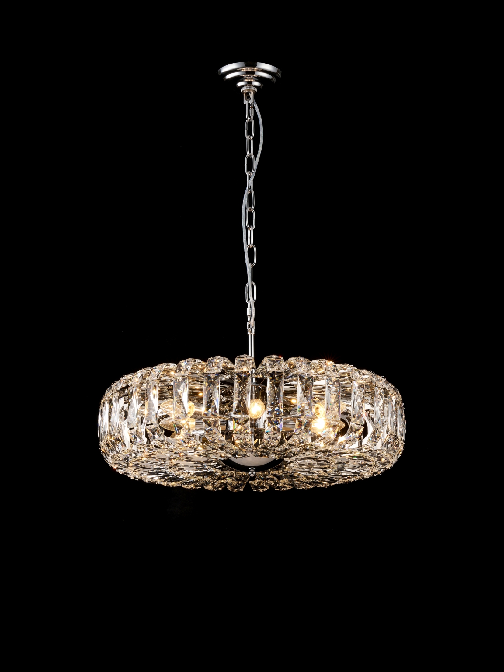 E22-ф600*H230(530) CHROME (1) Люстра NW # 