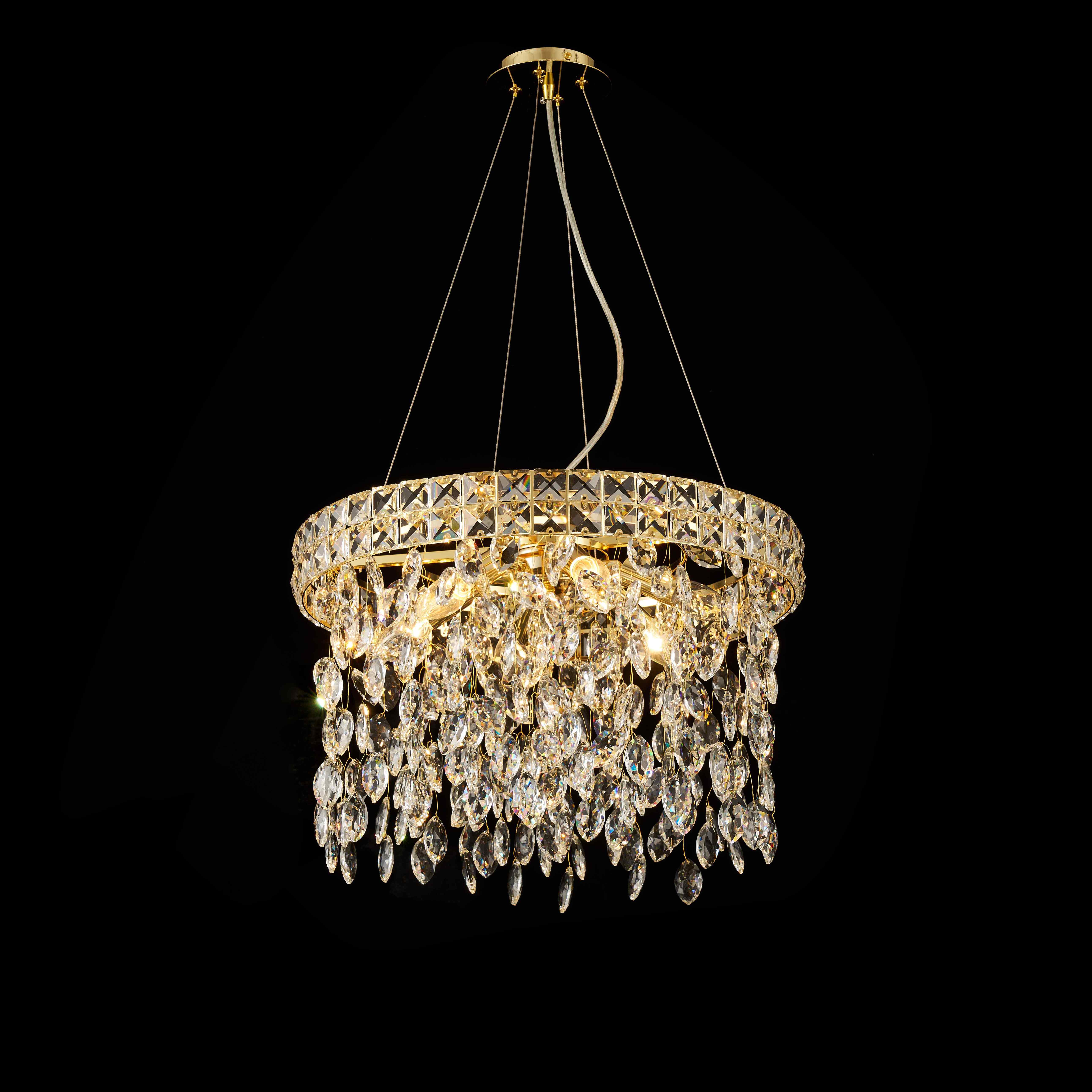 T28-ф500*H310(1200) H GOLD (1) Люстра NW 