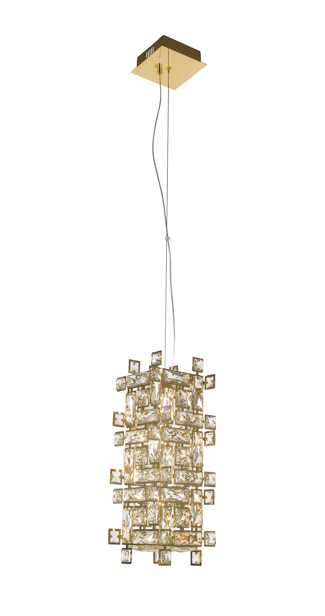 6078E/2A GOLD+CLEAR (1) Люстра NW 