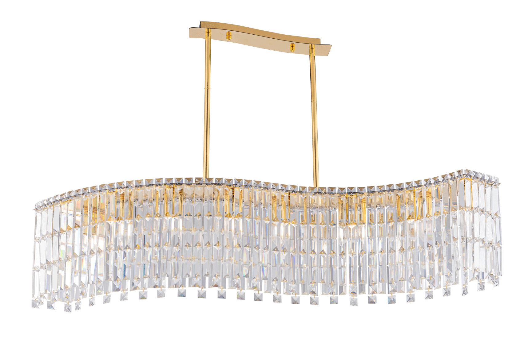 2670E/8A GOLD+CLEAR (1) Люстра NW # 