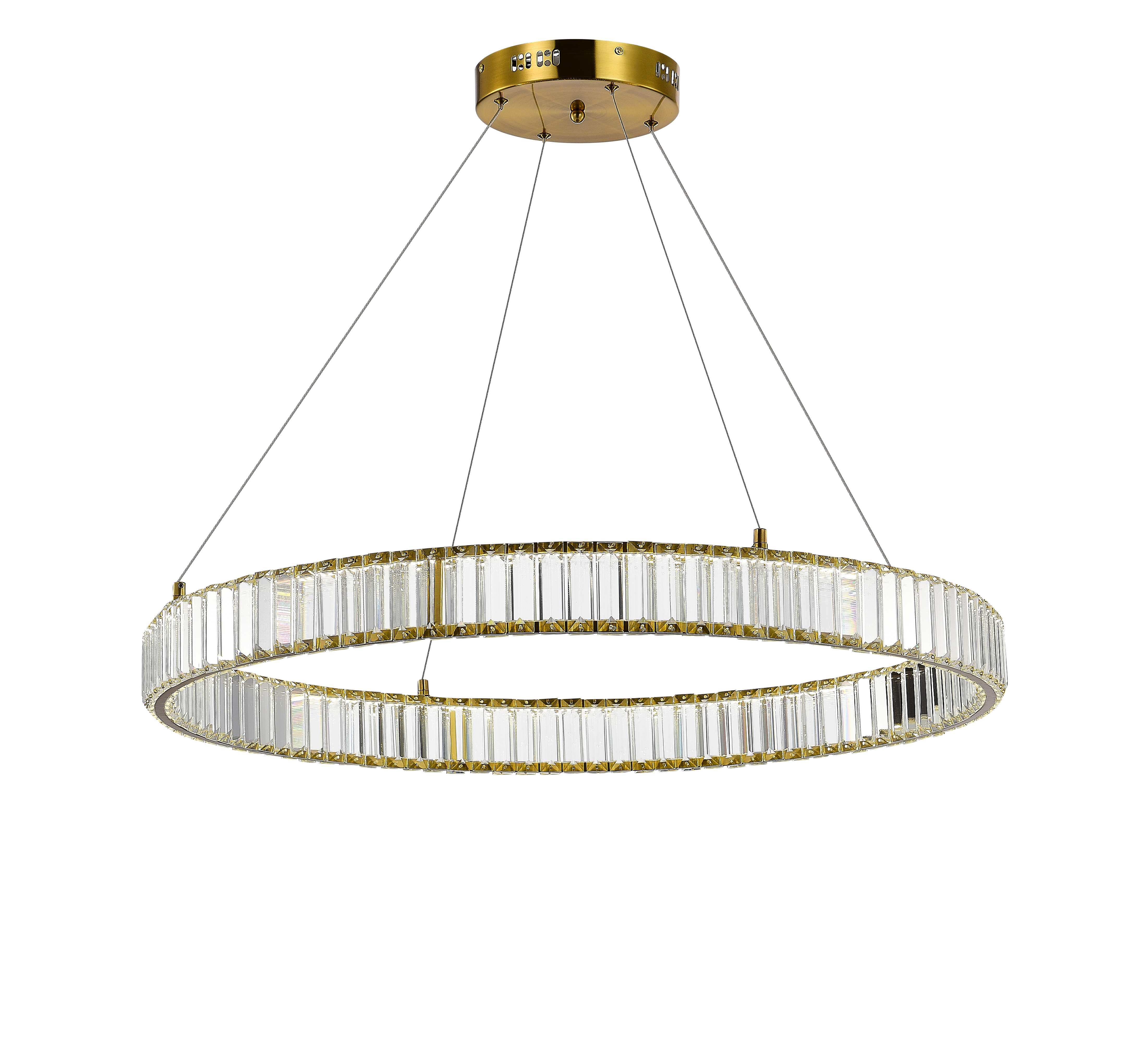 D2107-DW-80 BRASS (1) Люстра NW 