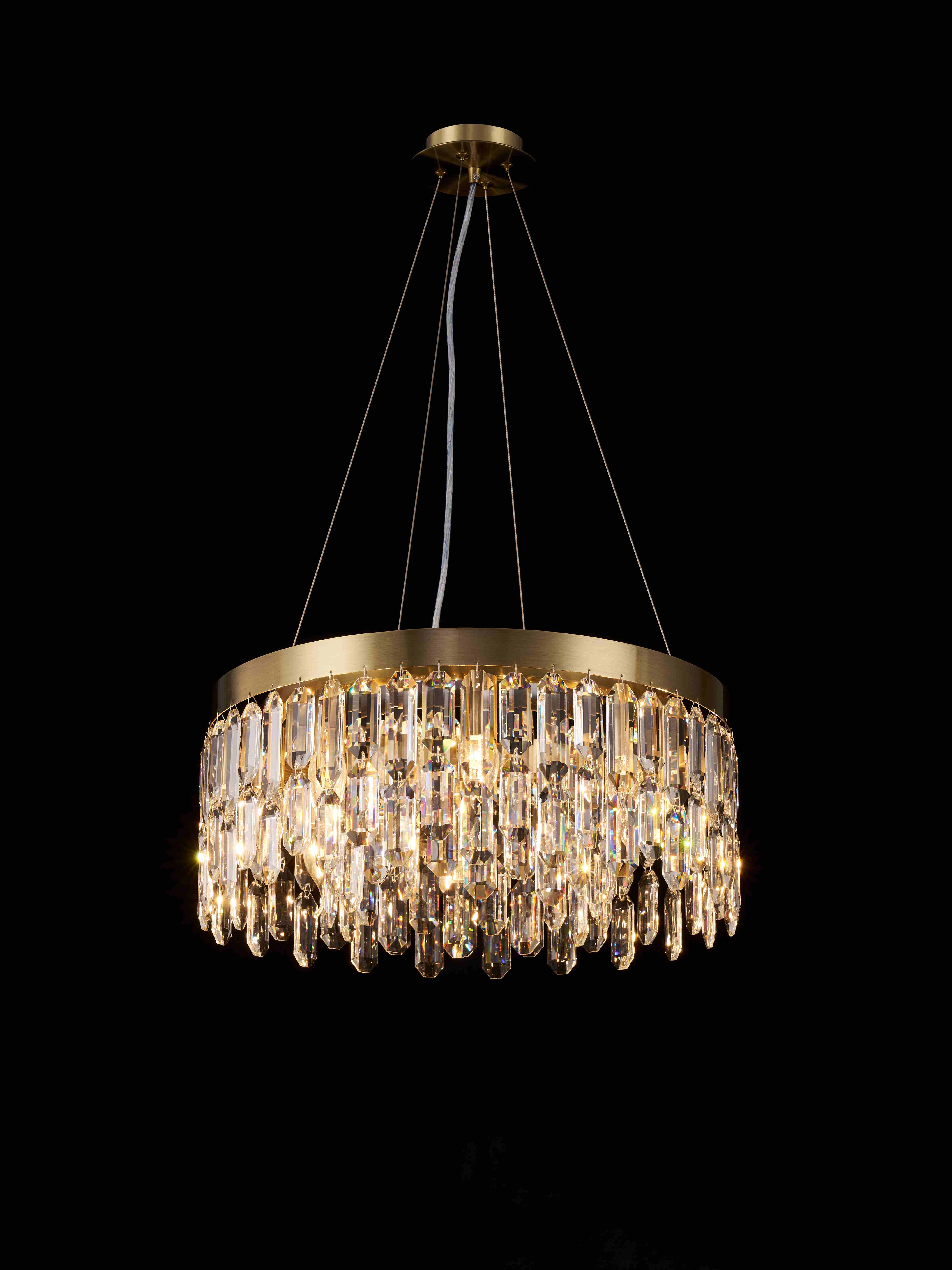 F6-ф500*H220(1200) BRONZE (1) Люстра подвесная NW # 