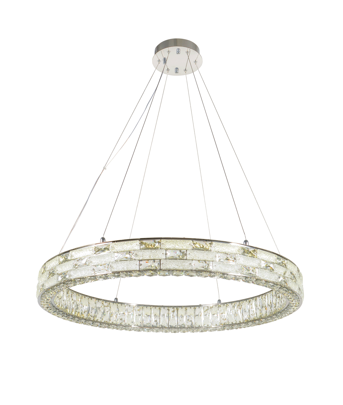 6014R/80W CHROME+CLEAR (1) Люстра NW 