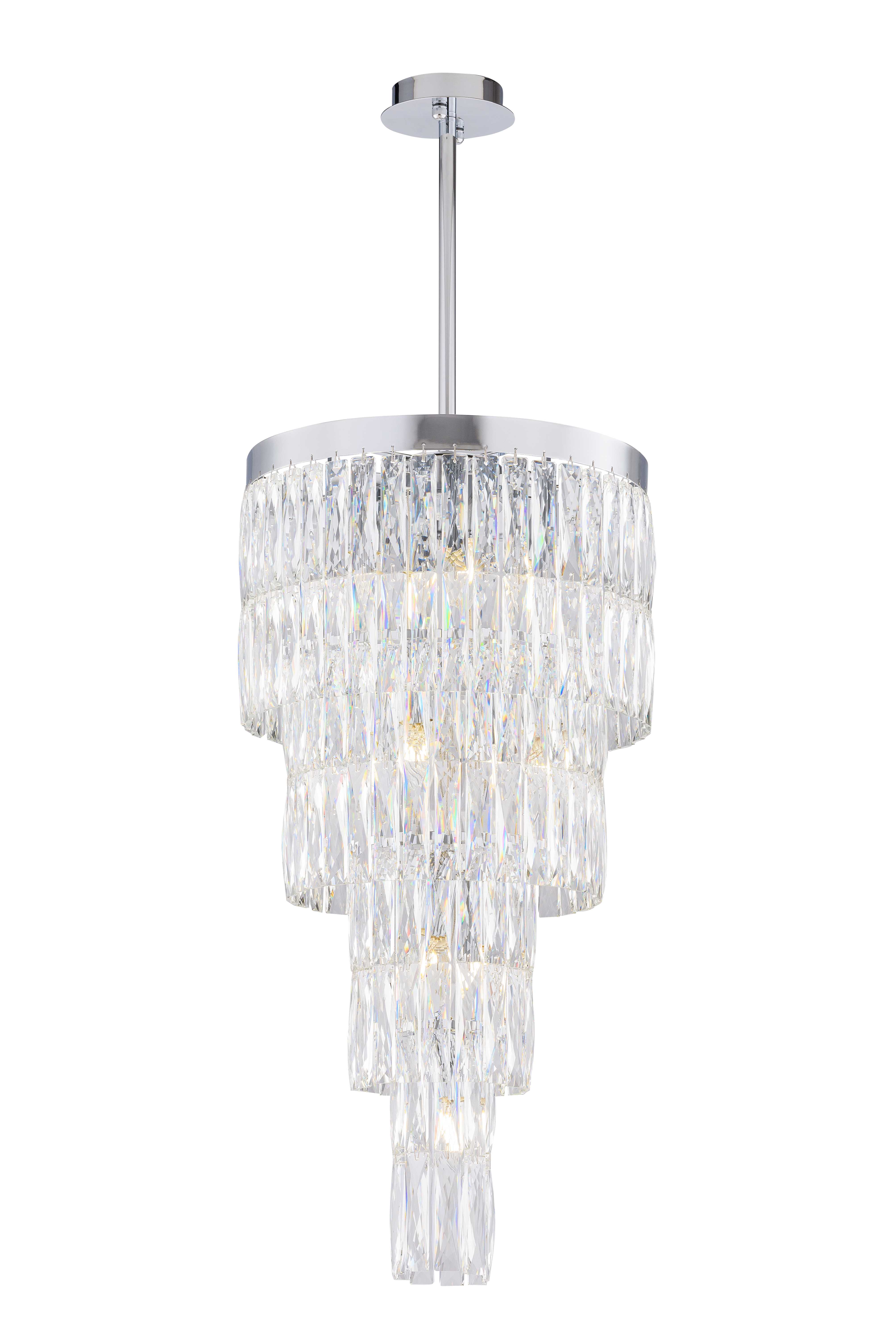 2774R/11A CHROME+CLEAR (1) Люстра NW # 