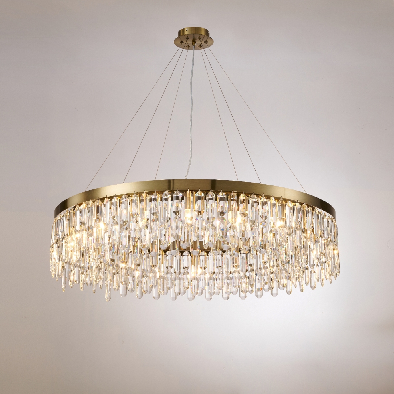 F6-ф1000*H220(1200) BRONZE (1) Люстра NW 