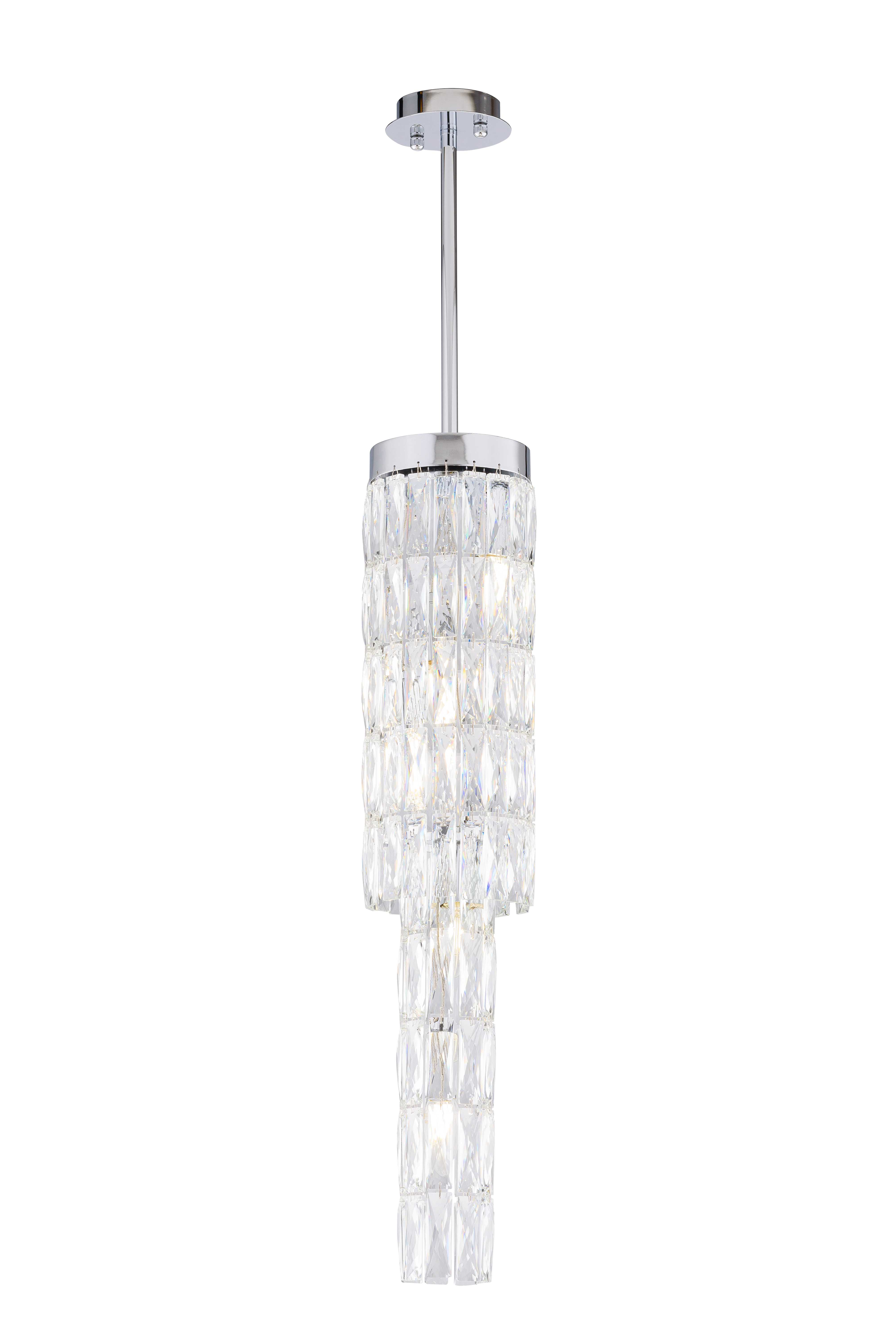 2774R/5A CHROME+CLEAR (1) Люстра NW # 