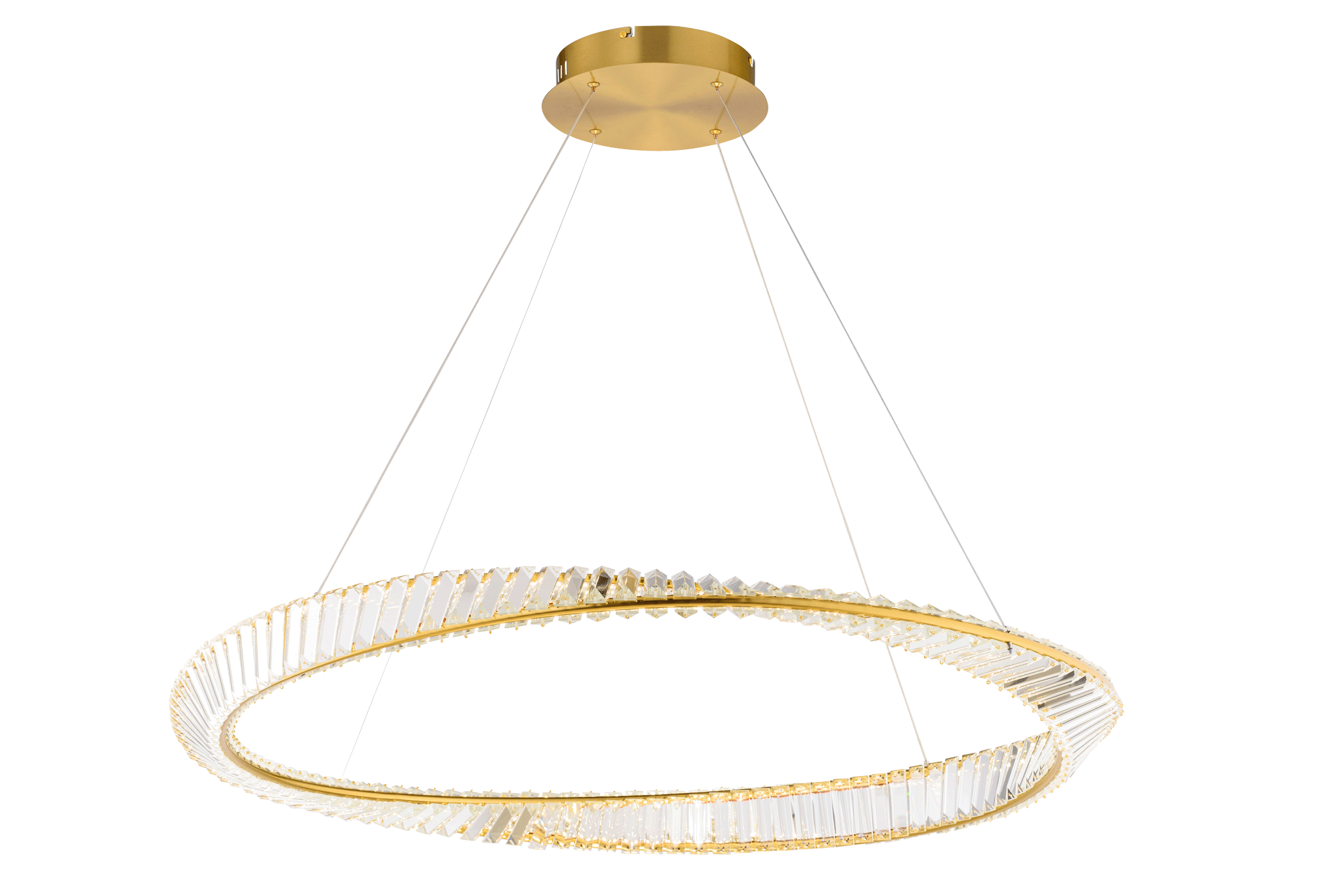 D2057-DW-1000 BRASS (1) Люстра NW 