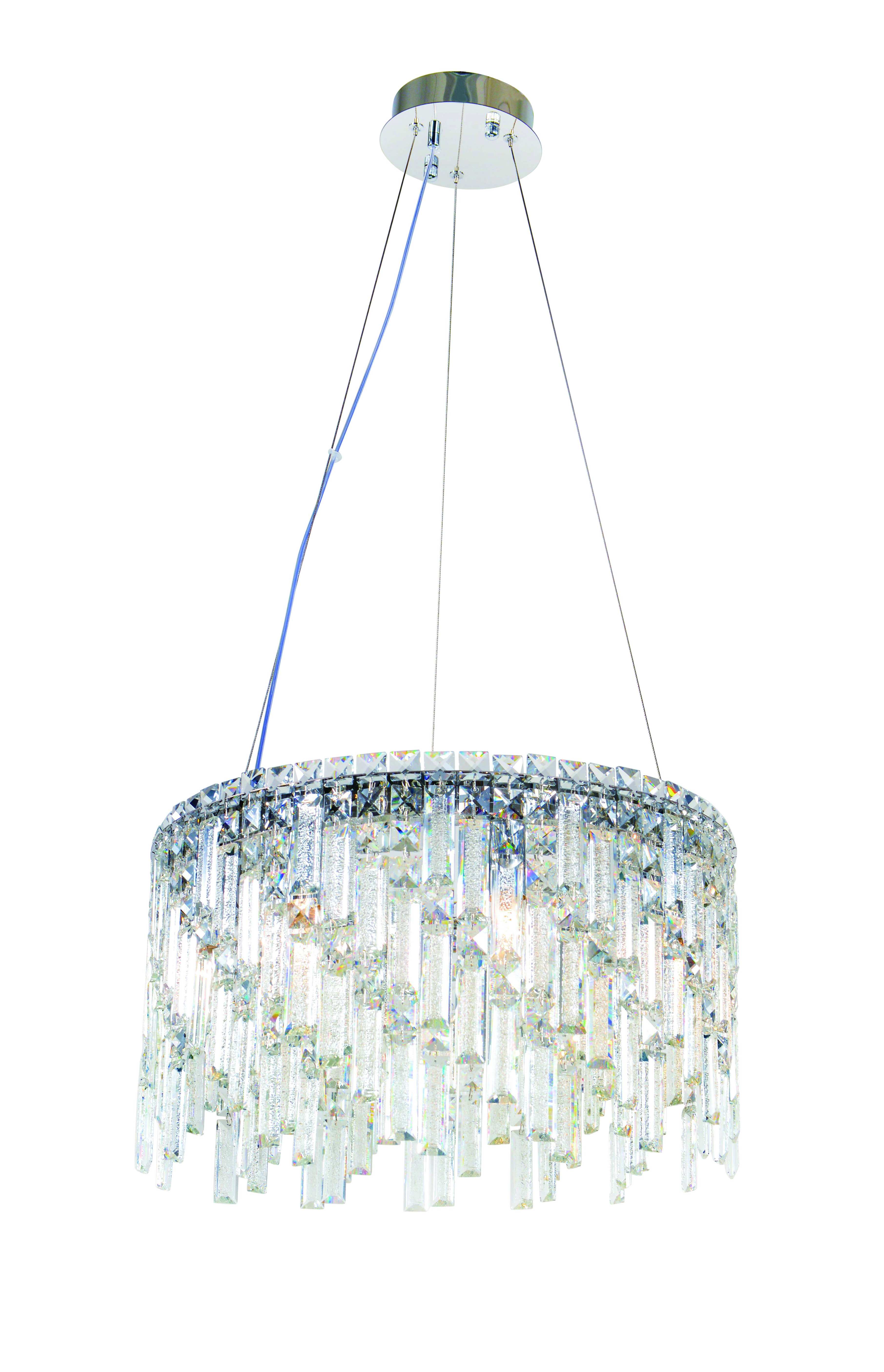 6073R/8A CHROME+CLEAR (1) Люстра NW 