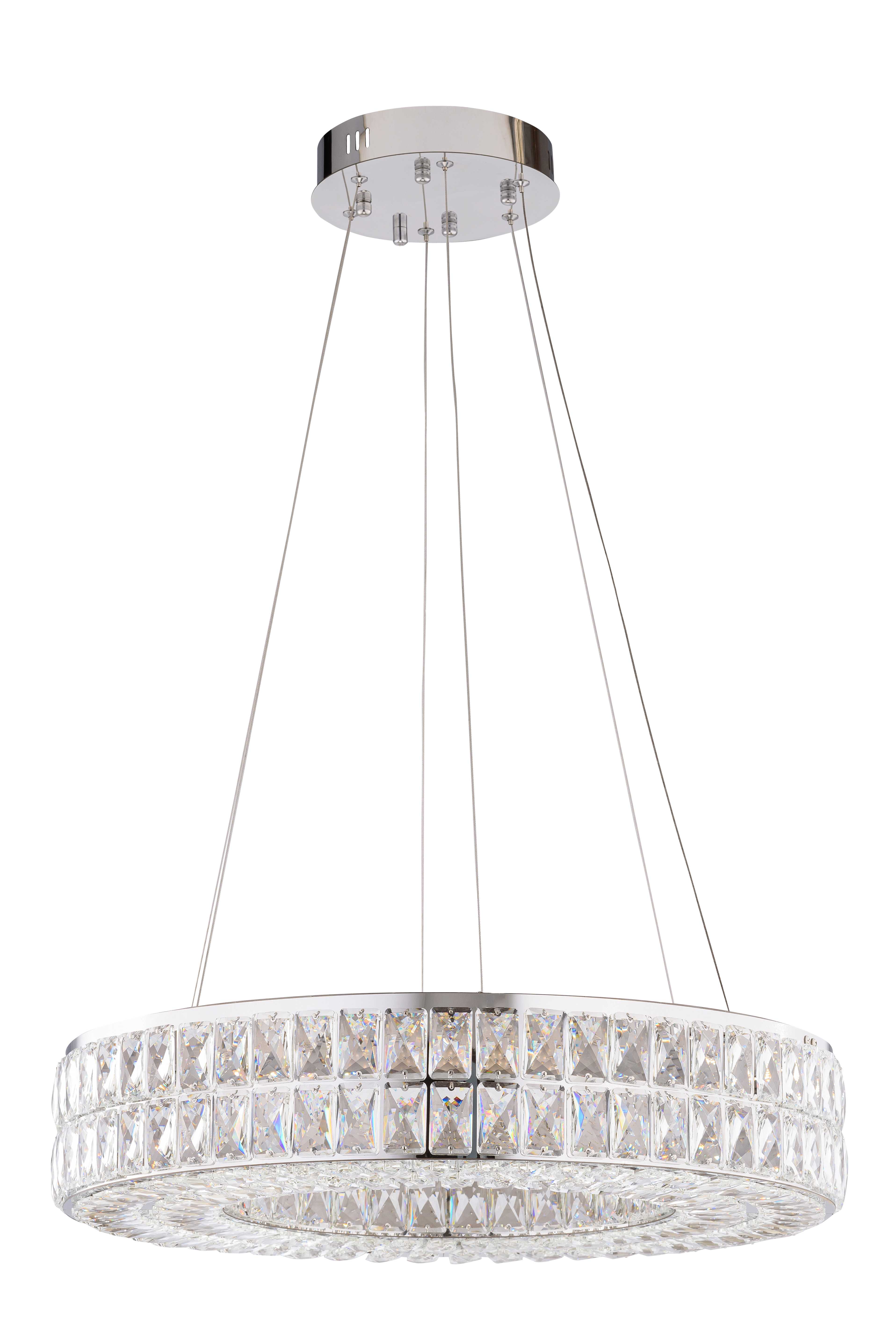 2786R/64W CHROME+CLEAR (1) Люстра NW # 