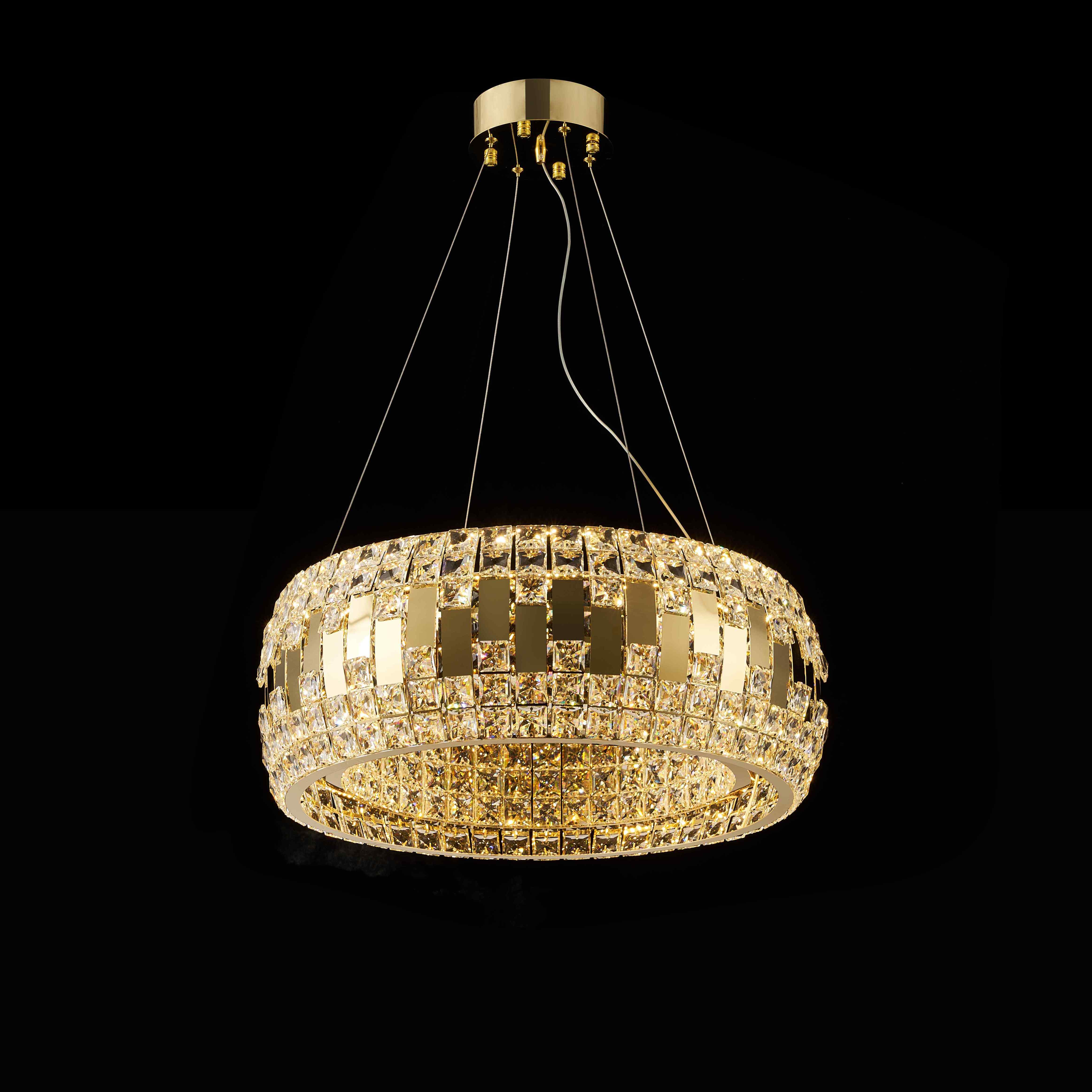 K56-ф600*H220(1200) H GOLD (1) Люстра NW 