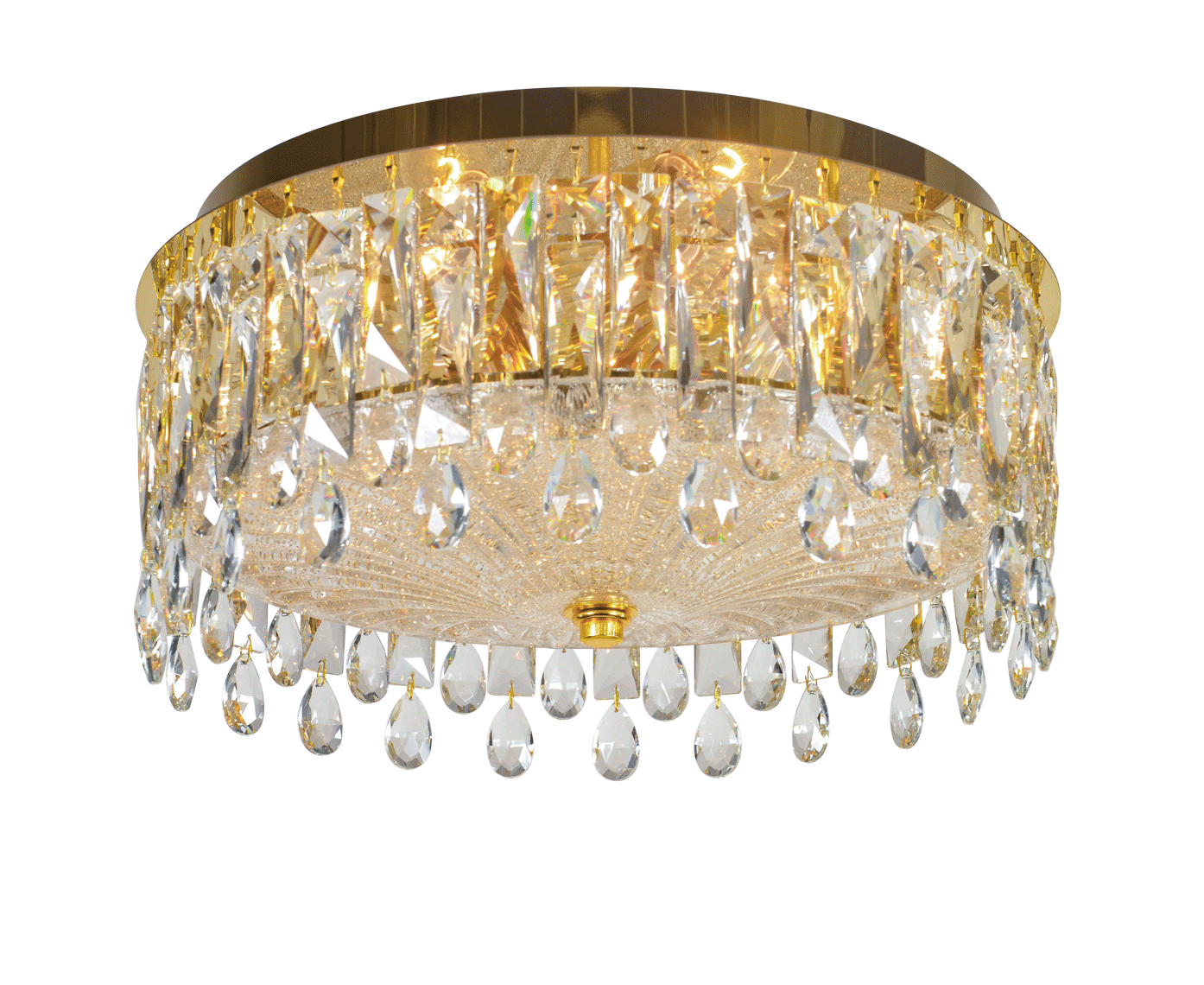 6026E/6A GOLD H+CLEAR (1) Люстра NW 