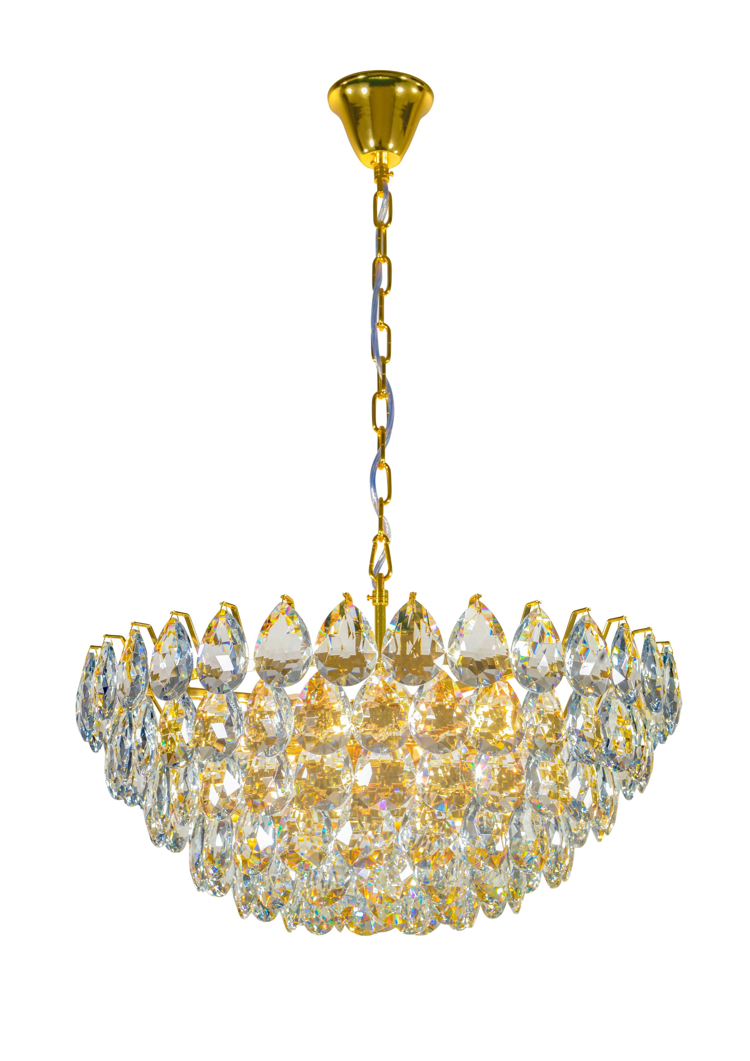 2973E/13A GOLD+CLEAR (1) Люстра NW 