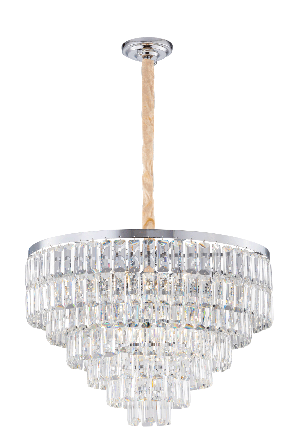 2752R/16A CHROME+CLEAR (1) Люстра NW # 