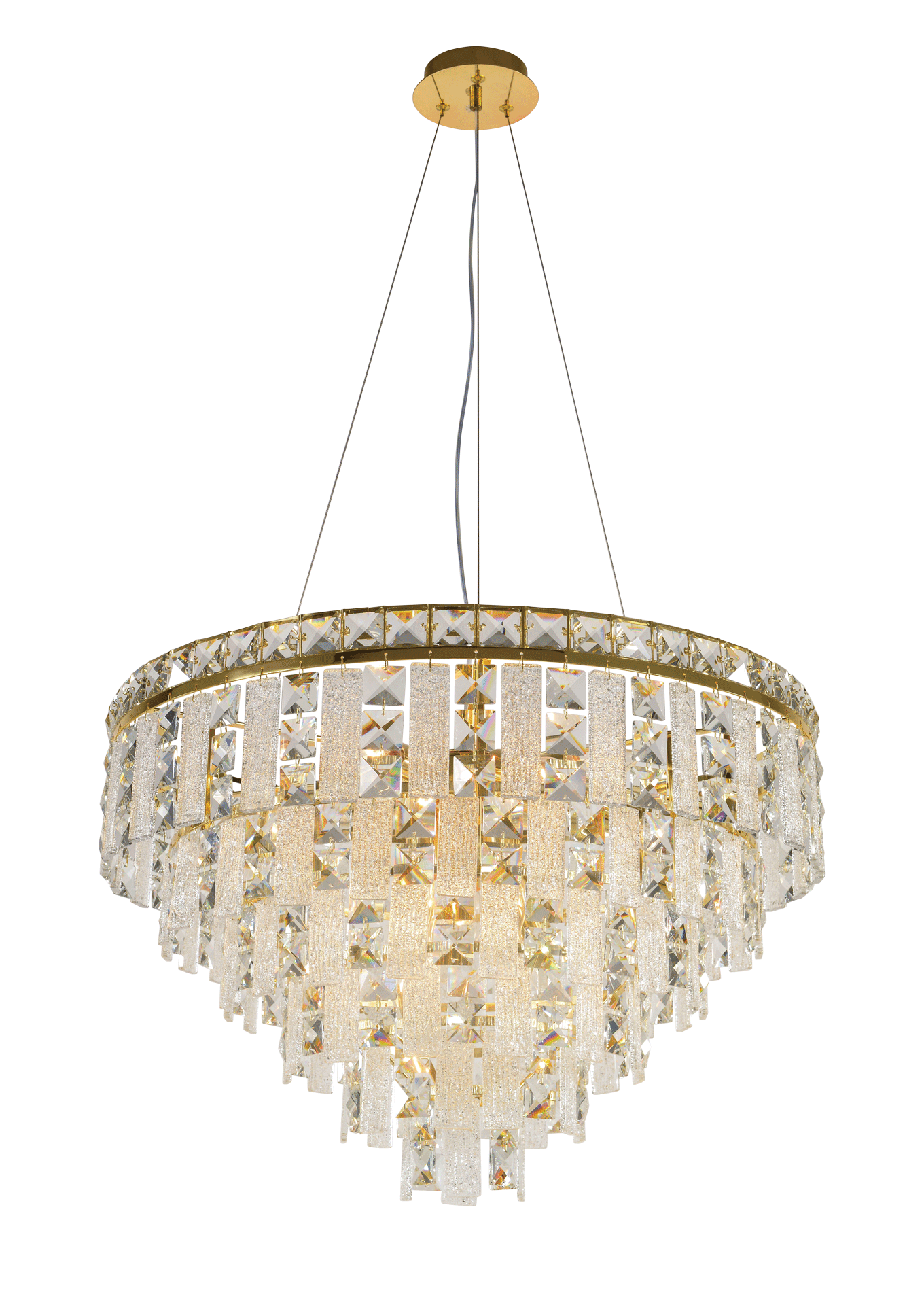 2894E/14 GOLD+CLEAR (1) Люстра NW # 