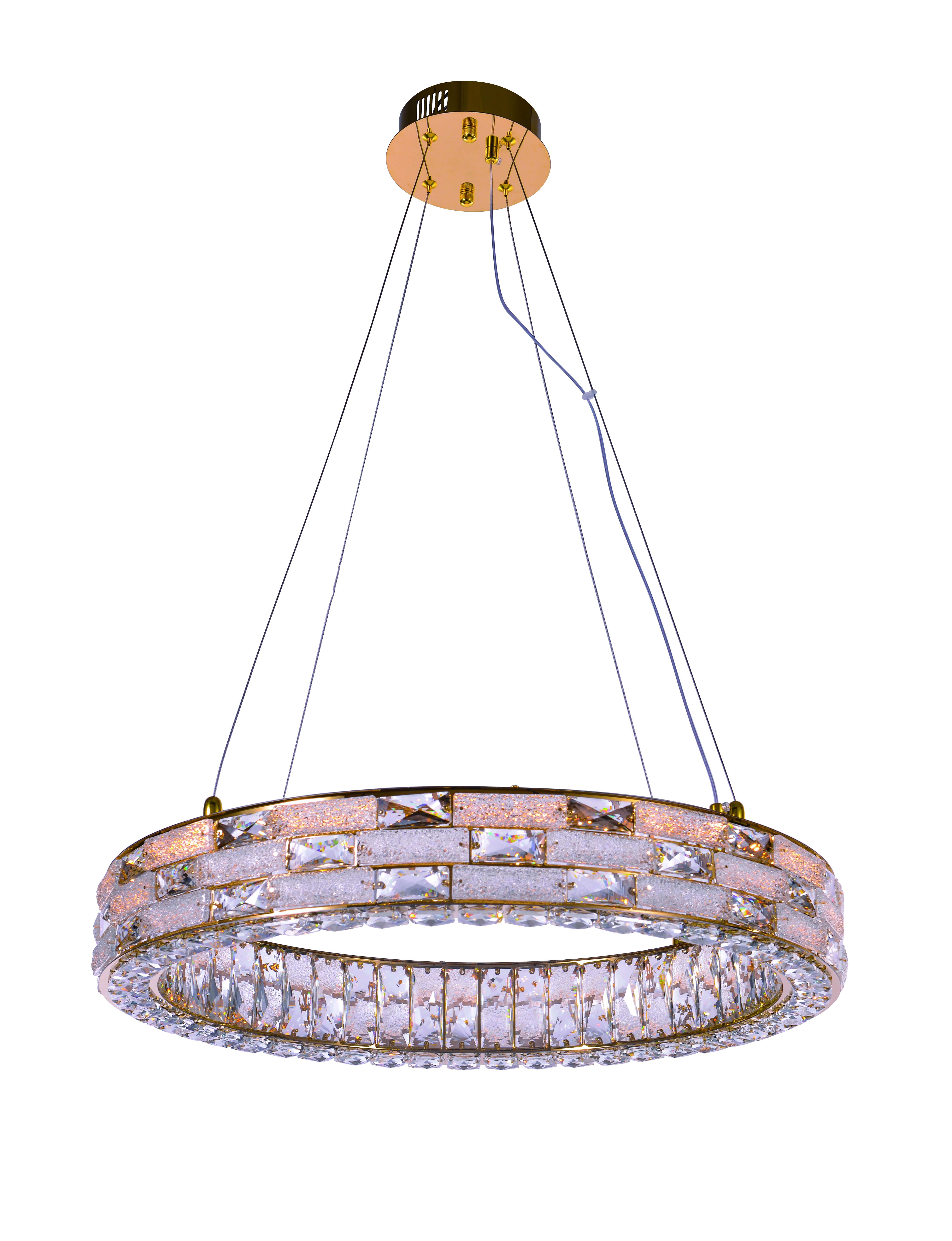 6014E/60W GOLD+CLEAR (1) Люстра NW 