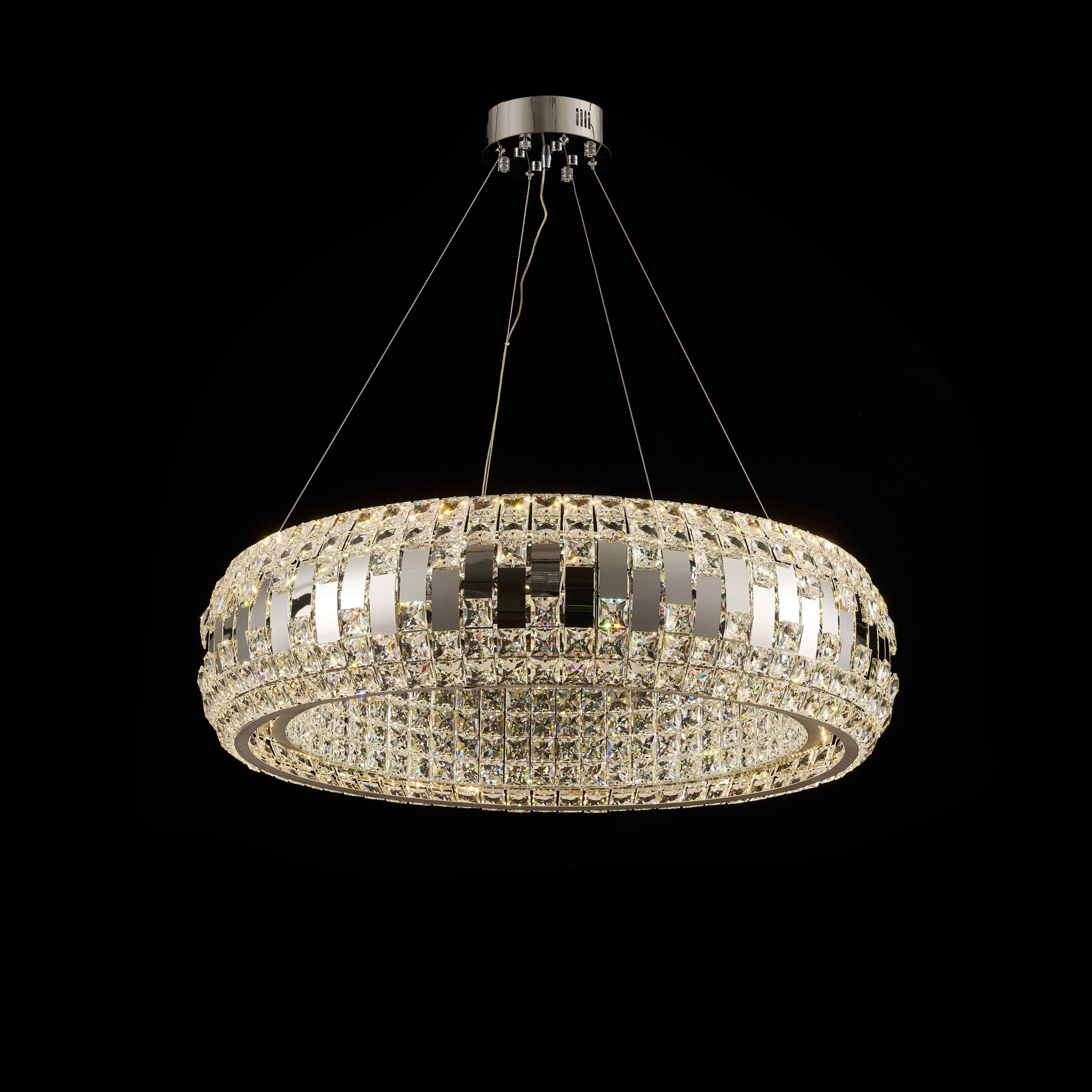 K56-ф800*H220(1200) CHROME (1) Люстра NW 