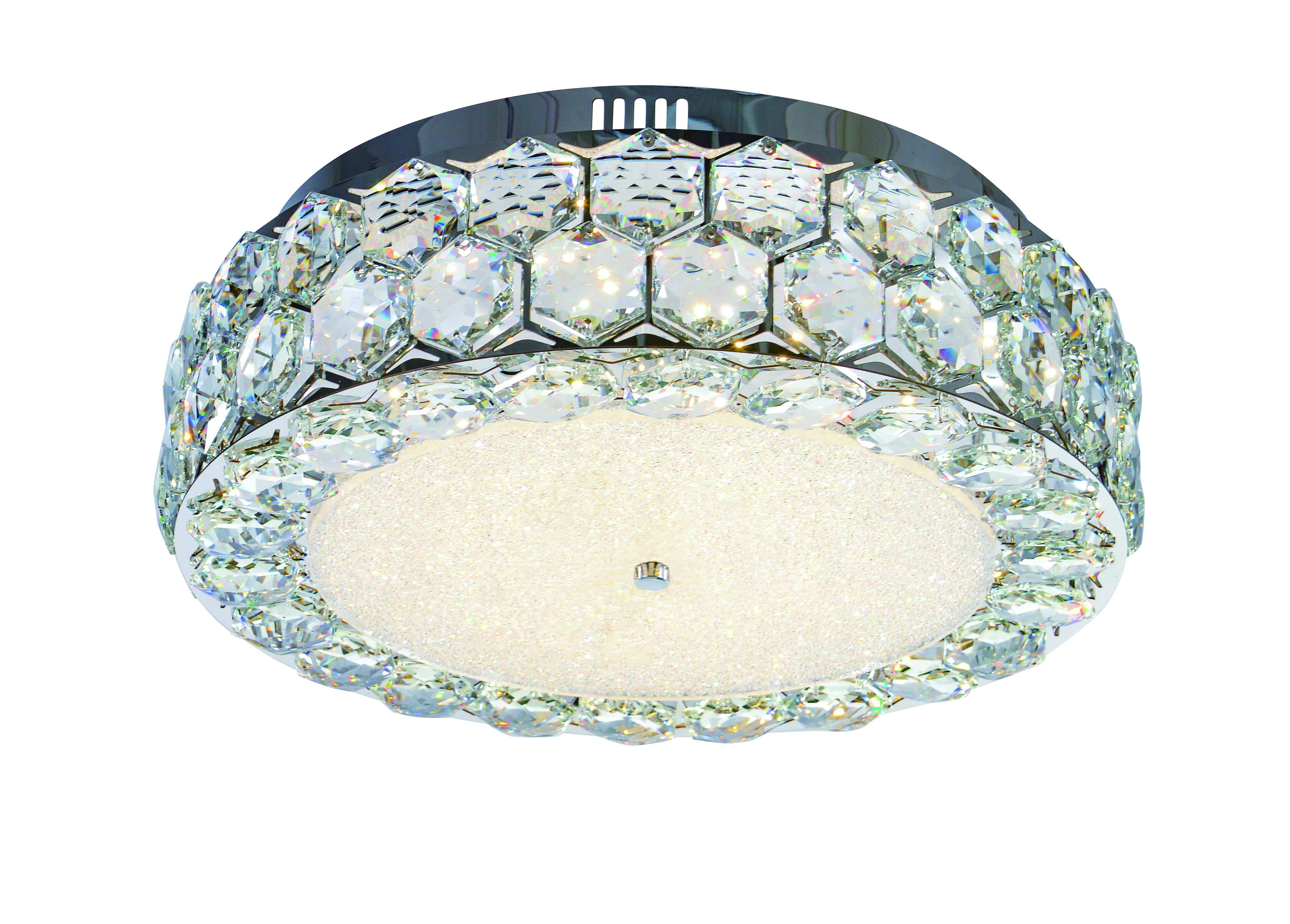 6076R/72W CHROME+CLEAR (1) Люстра NW 