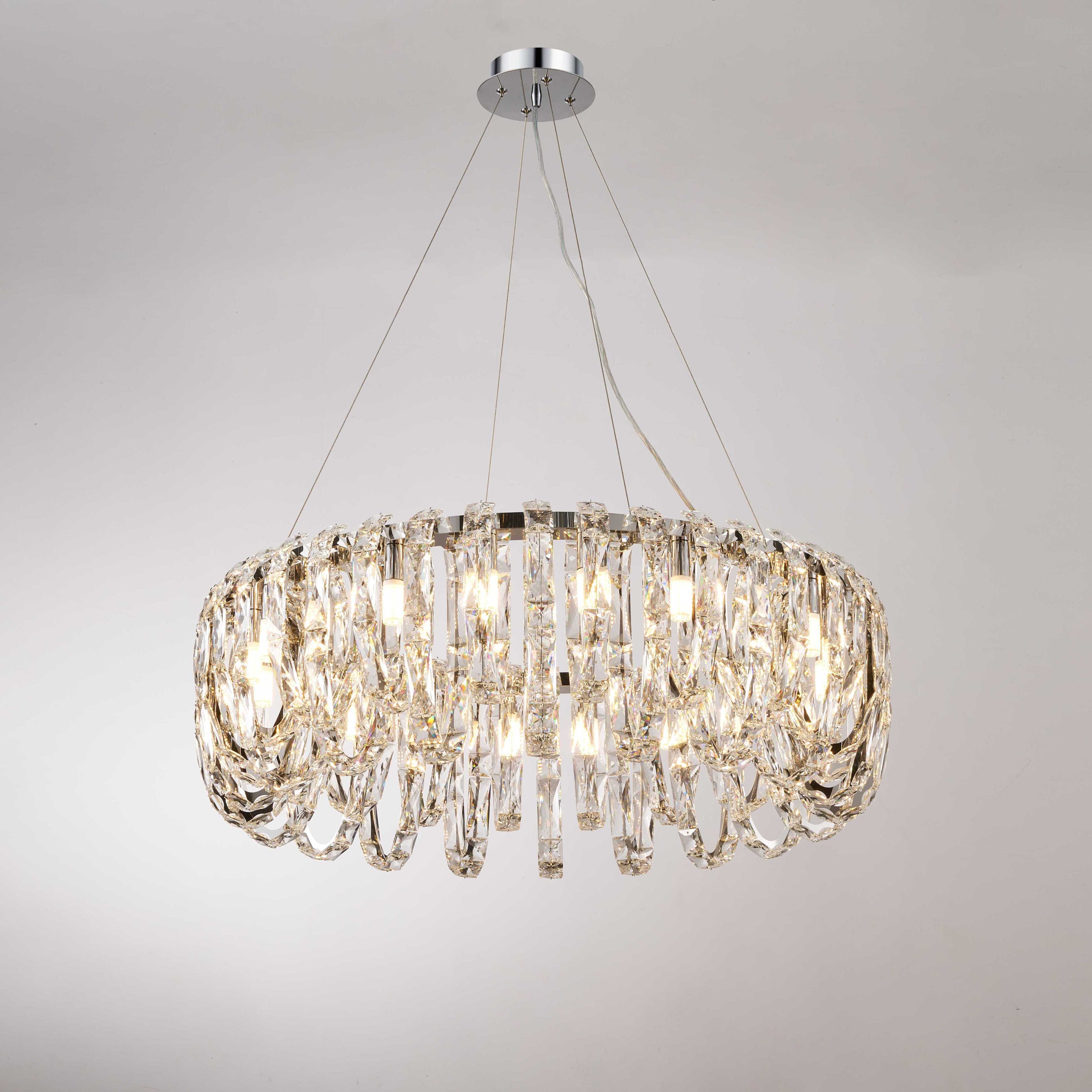 NW087-ф800*H280(1200) CHROME (1) Люстра NW 