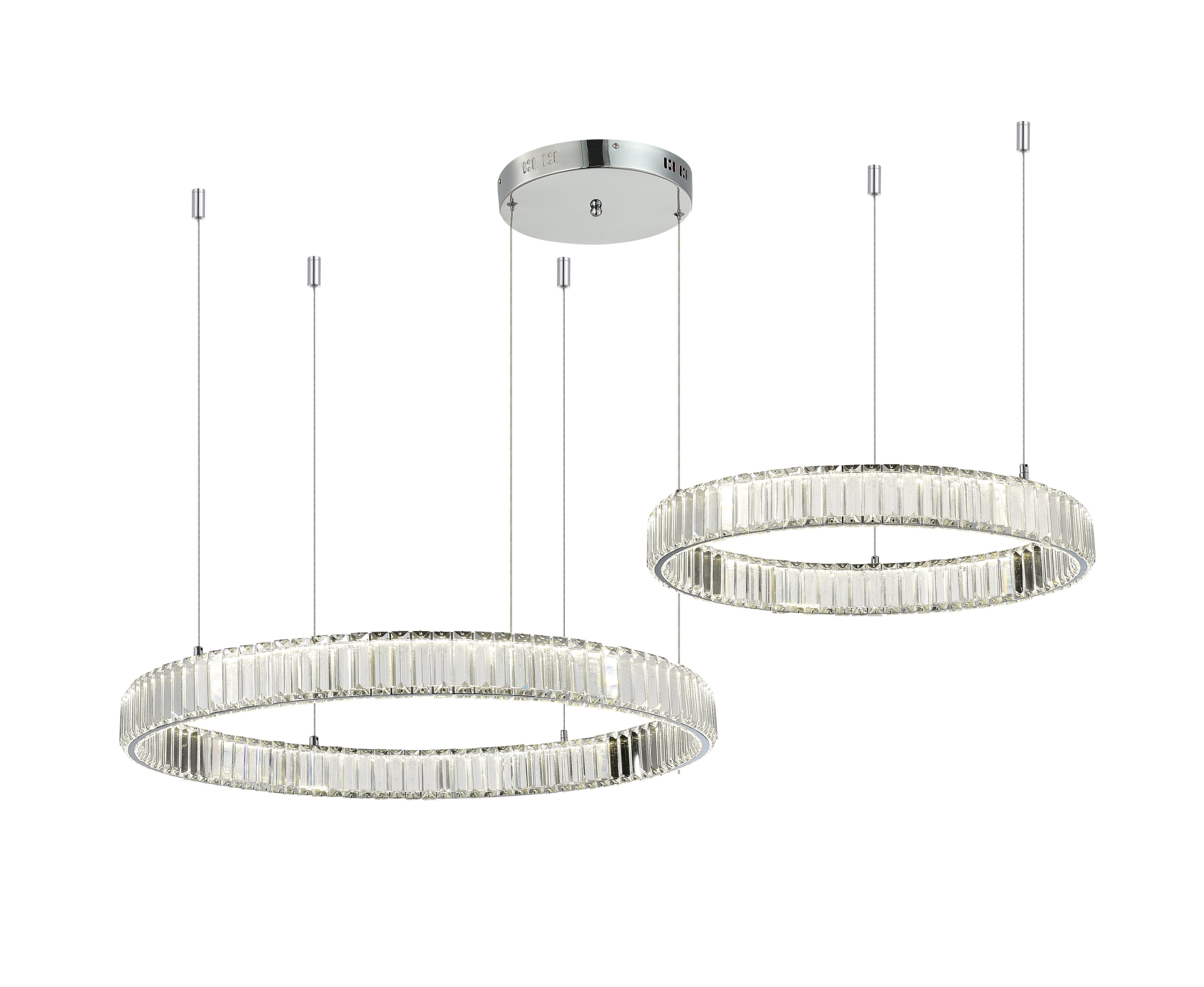 2107A-DW-6+8 CHROME (1) Люстра NW # 